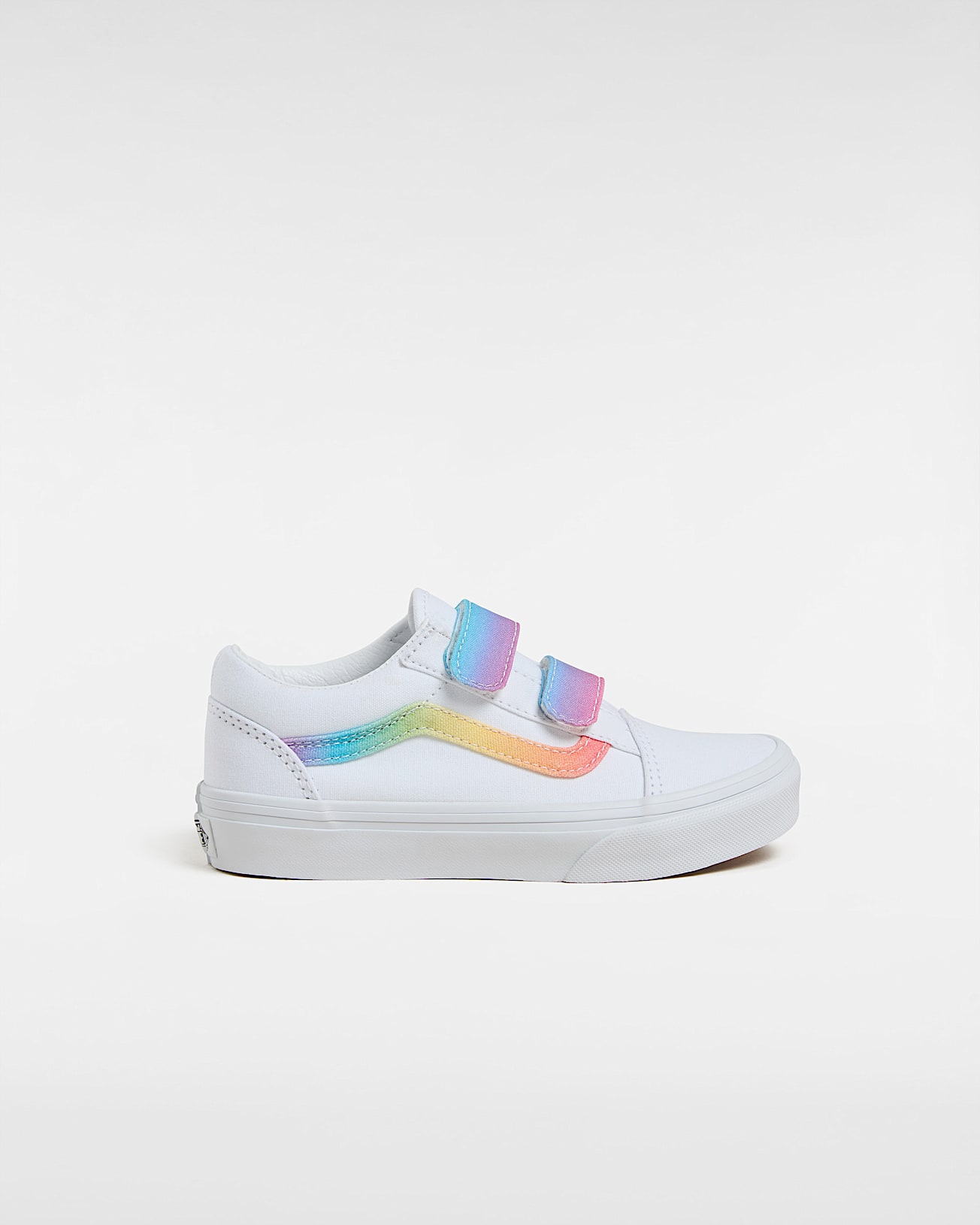 Kids Old Skool Hook and Loop Shoes (4-8 Years) - 1