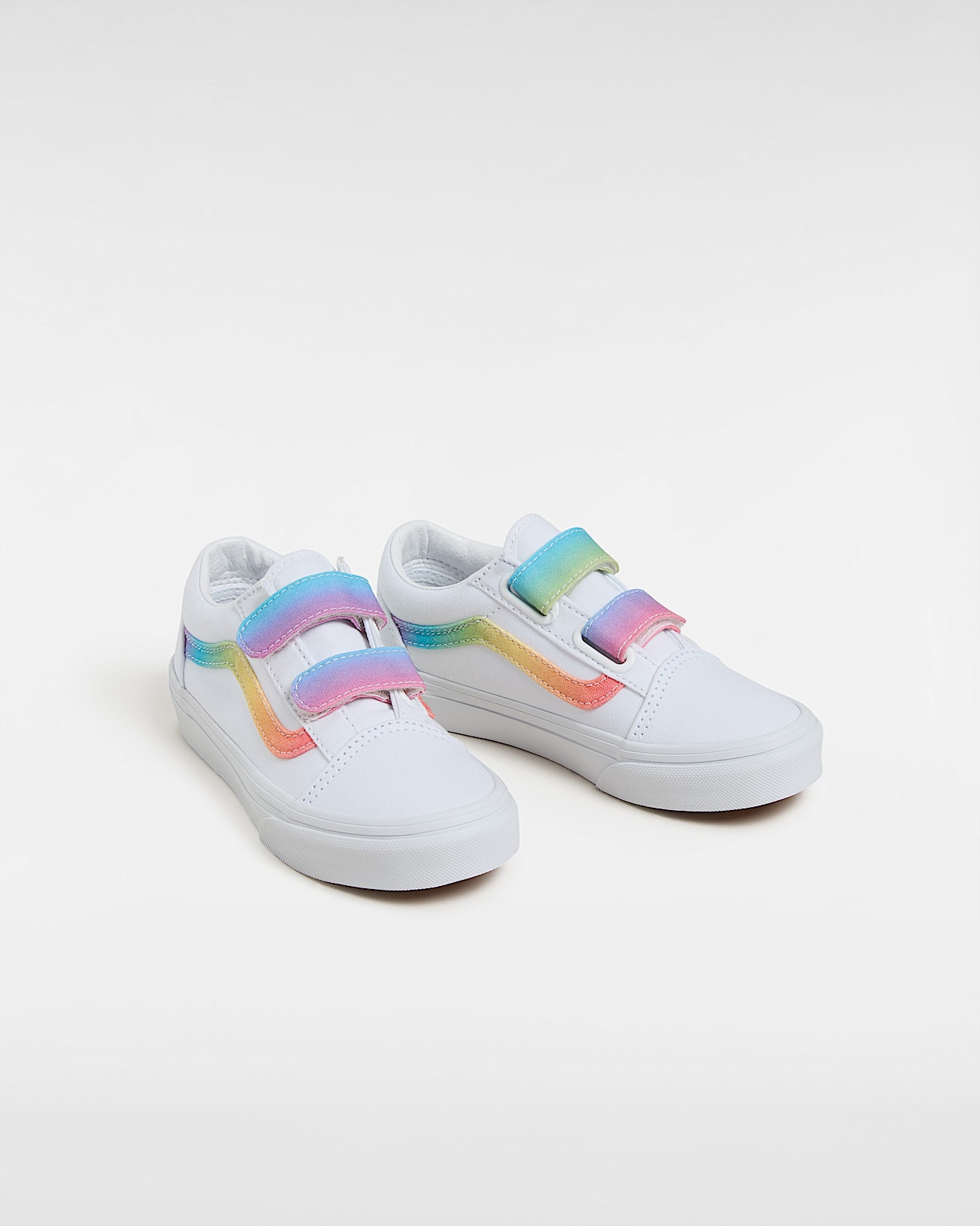 Kids Old Skool Hook and Loop Shoes (4-8 Years) - 2