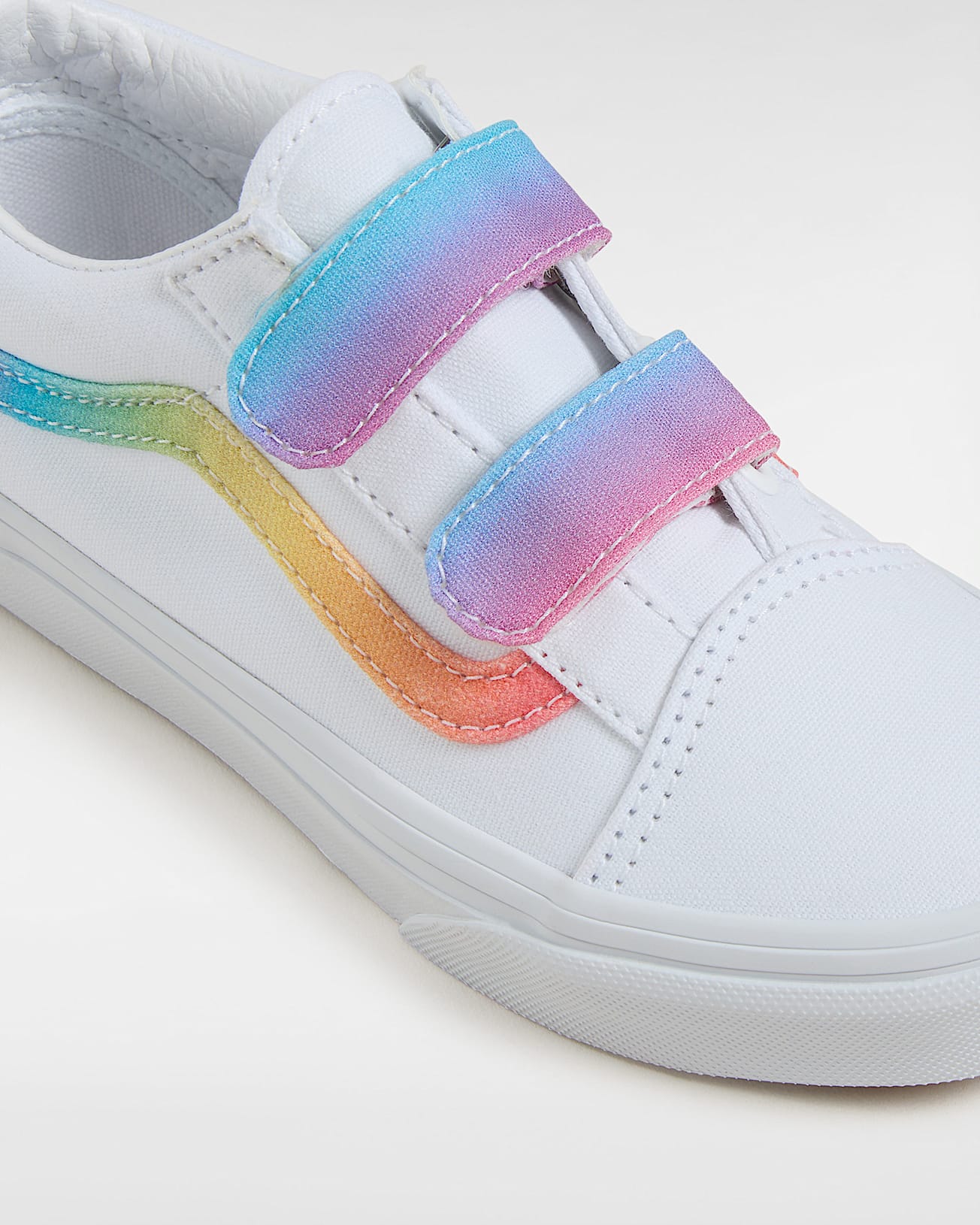 Kids Old Skool Hook and Loop Shoes (4-8 Years) - 4