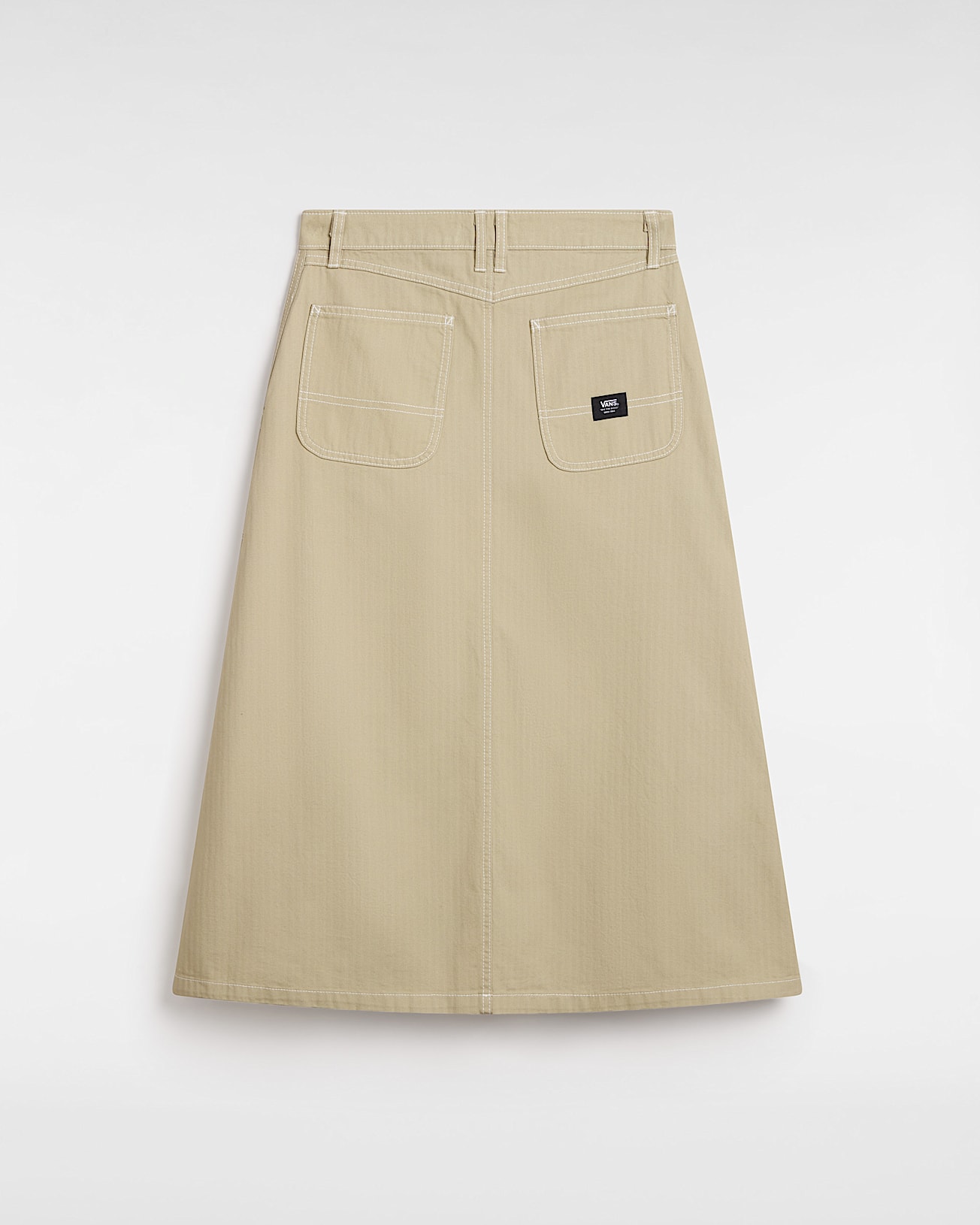 Codey Long Flare Utility Skirt in Beige| Vans SE Codey Long Flare Utility Skirt in Beige| Vans SE