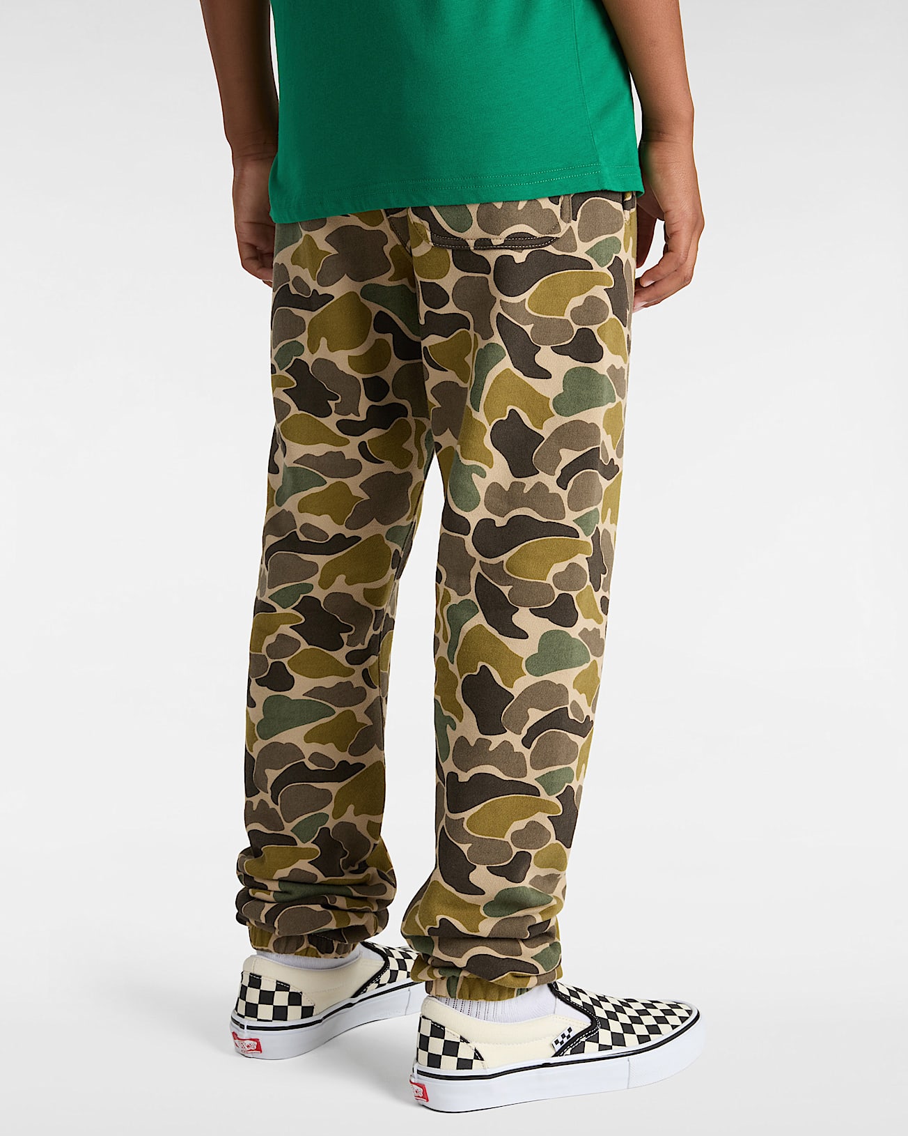 Kids Box Camo Sweatpants (8-14 Years) in Brown| Vans UK