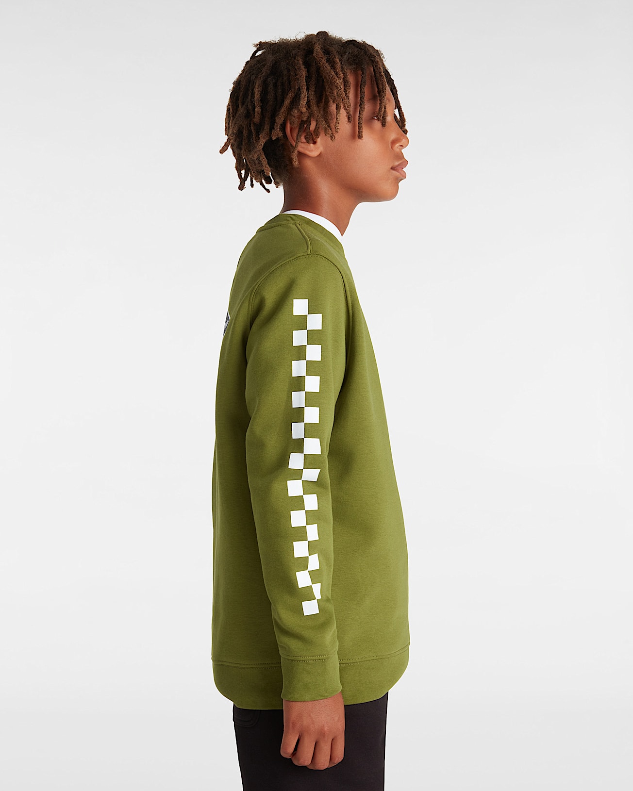 Kids Exposition Check II Crew Sweatshirt (8-14 Years) in