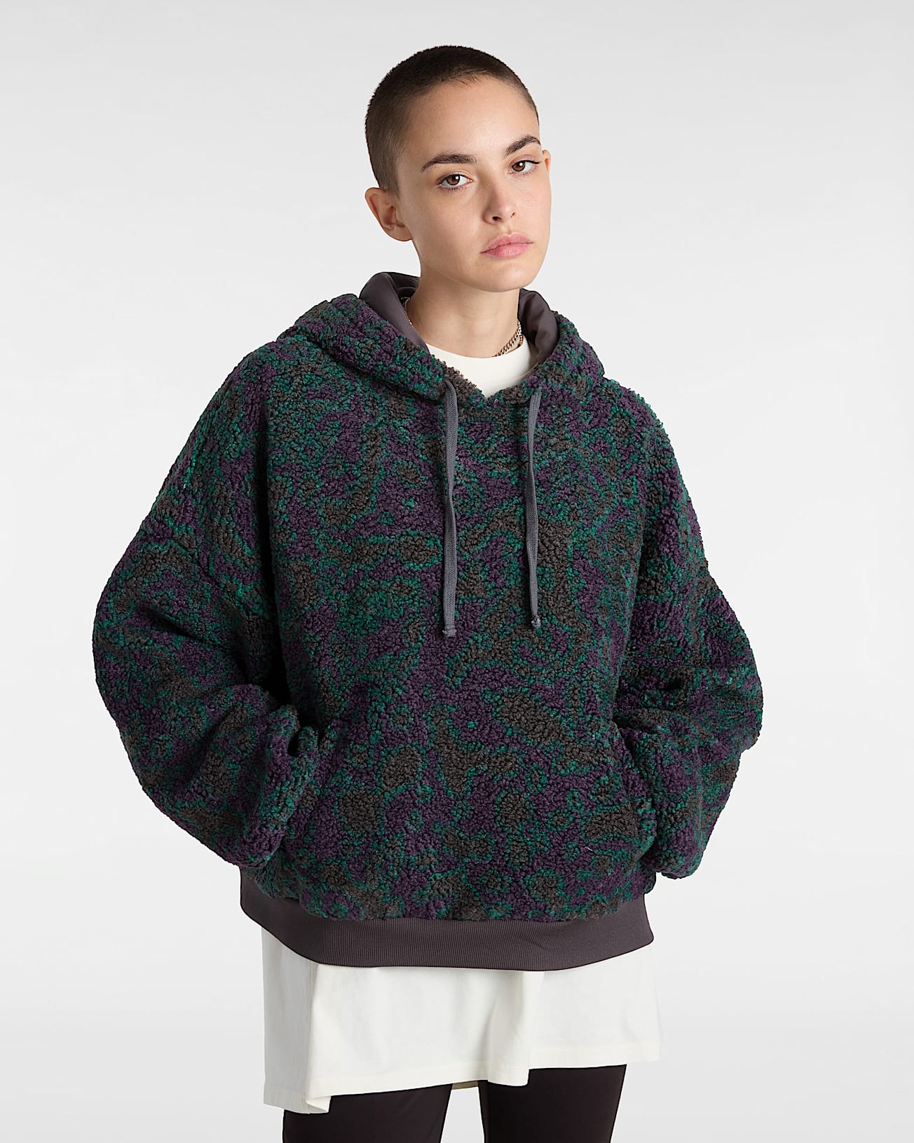 Sweat à capuche Collett Boucle Loose - 3