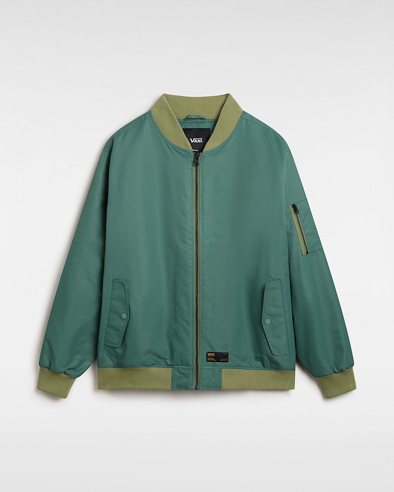 Copley Bomber Jacket in Green| Vans CZ
