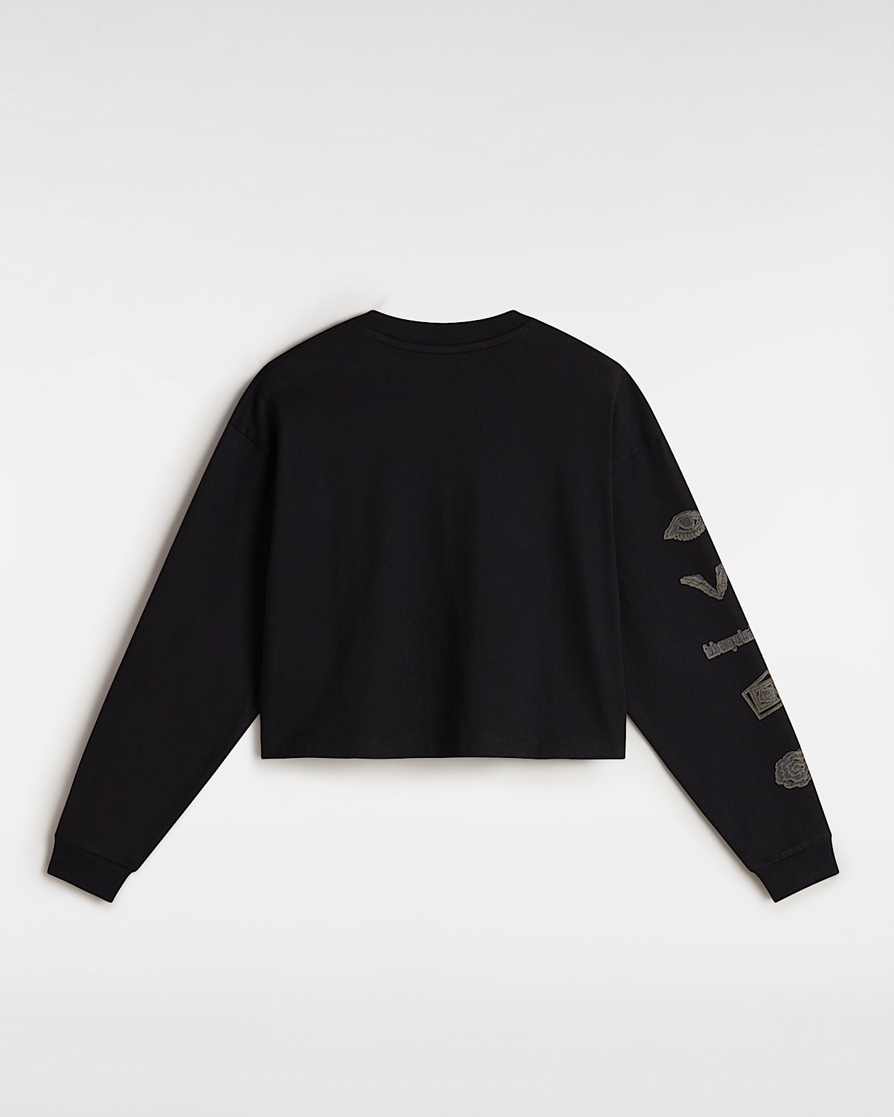 Breaker Long Sleeve T-Shirt in Black| Vans DK