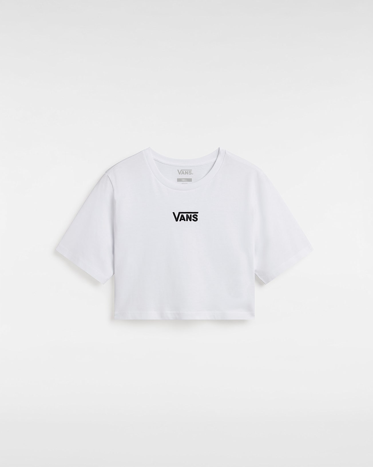 【おすすめアイテム】VANS Logo Crop White T-Shirt Flying V Crew Crop T-Shirt in White| Vans UK