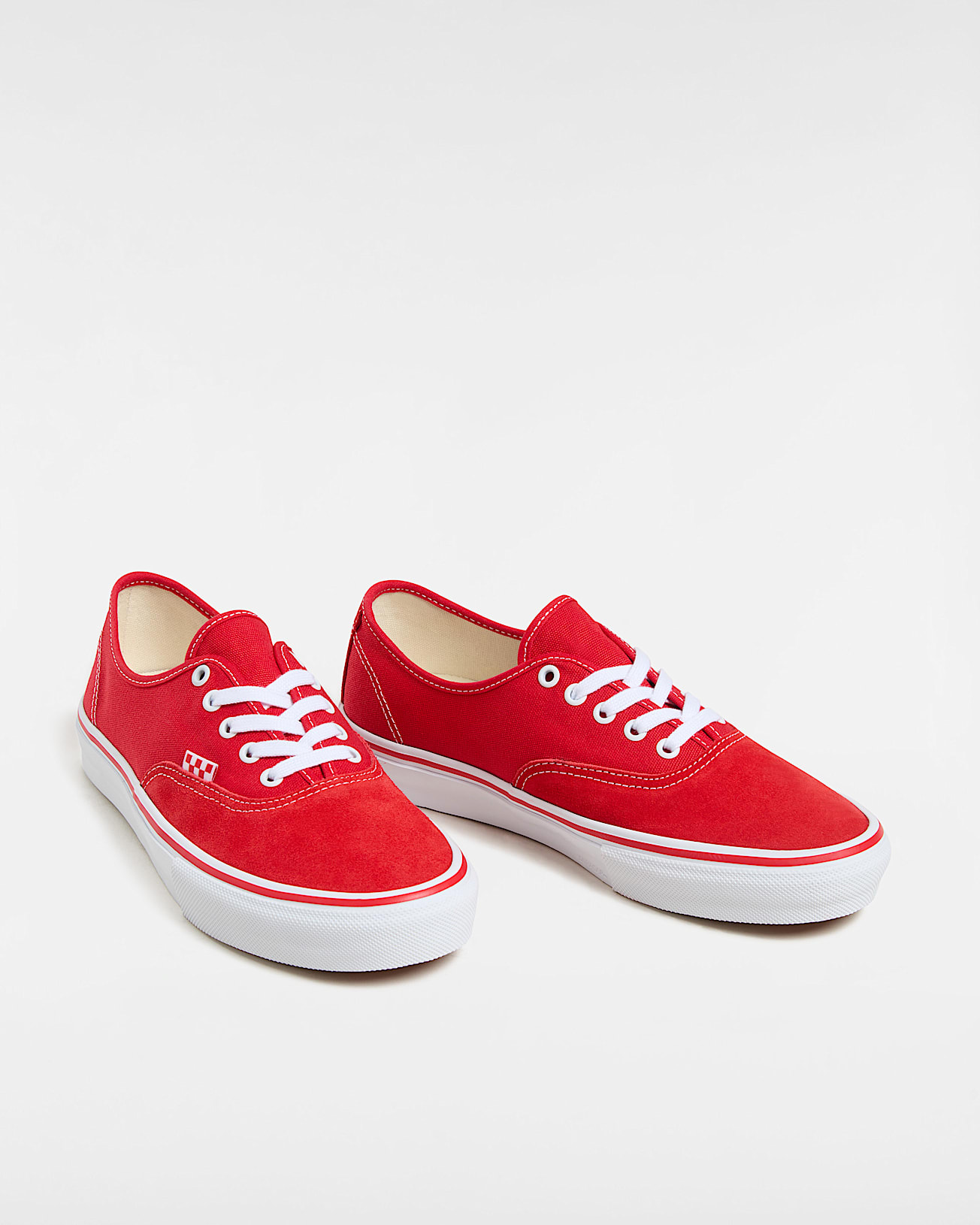 VANS★SKATE AUTHENTIC★兼用★RED Skate Authentic Shoes in Red| Vans UK