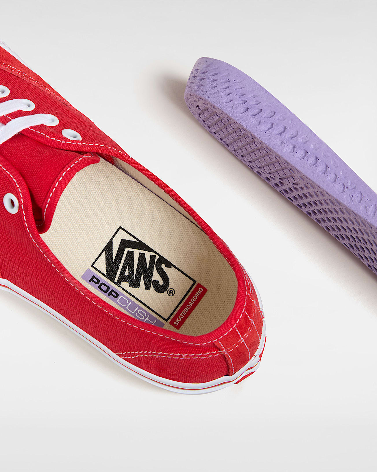 VANS★SKATE AUTHENTIC★兼用★RED Vans Skate Authentic – Atlas