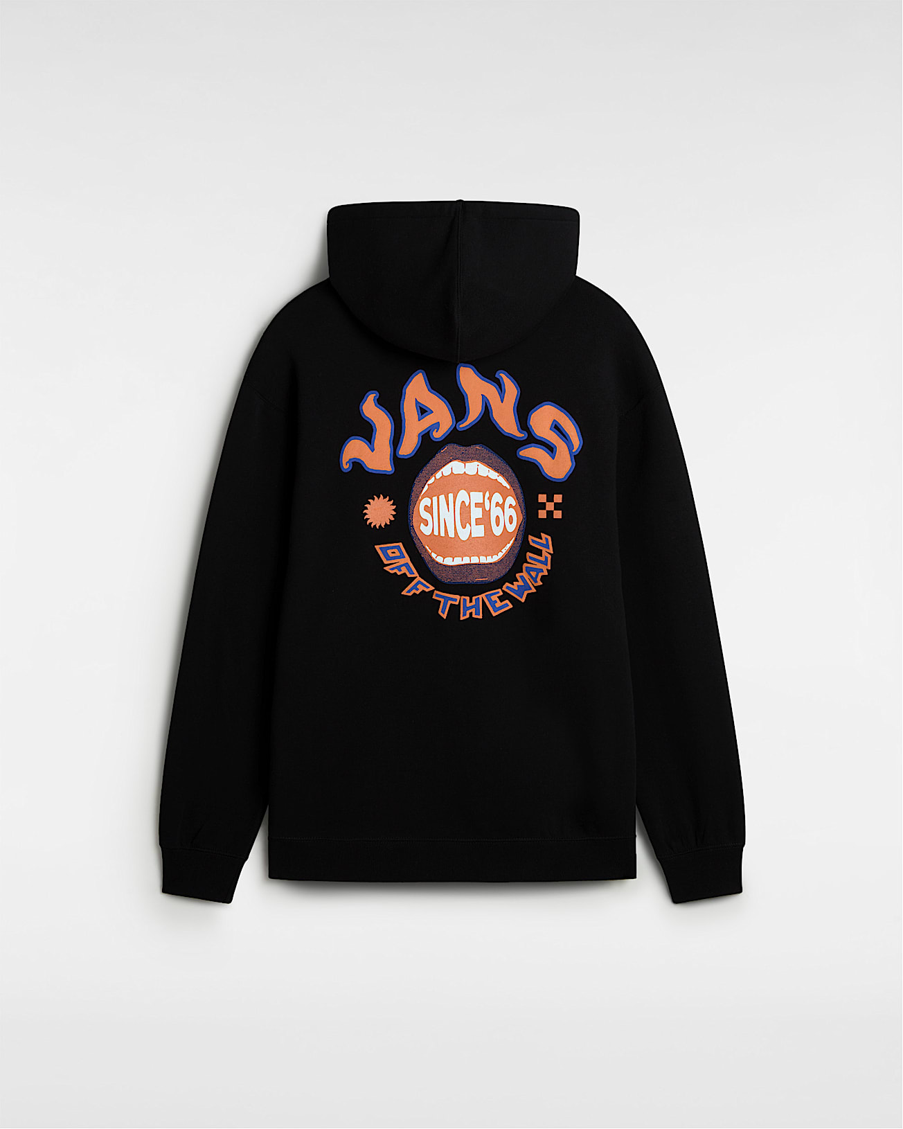Open Mouth Loose Pullover Hoodie - 2