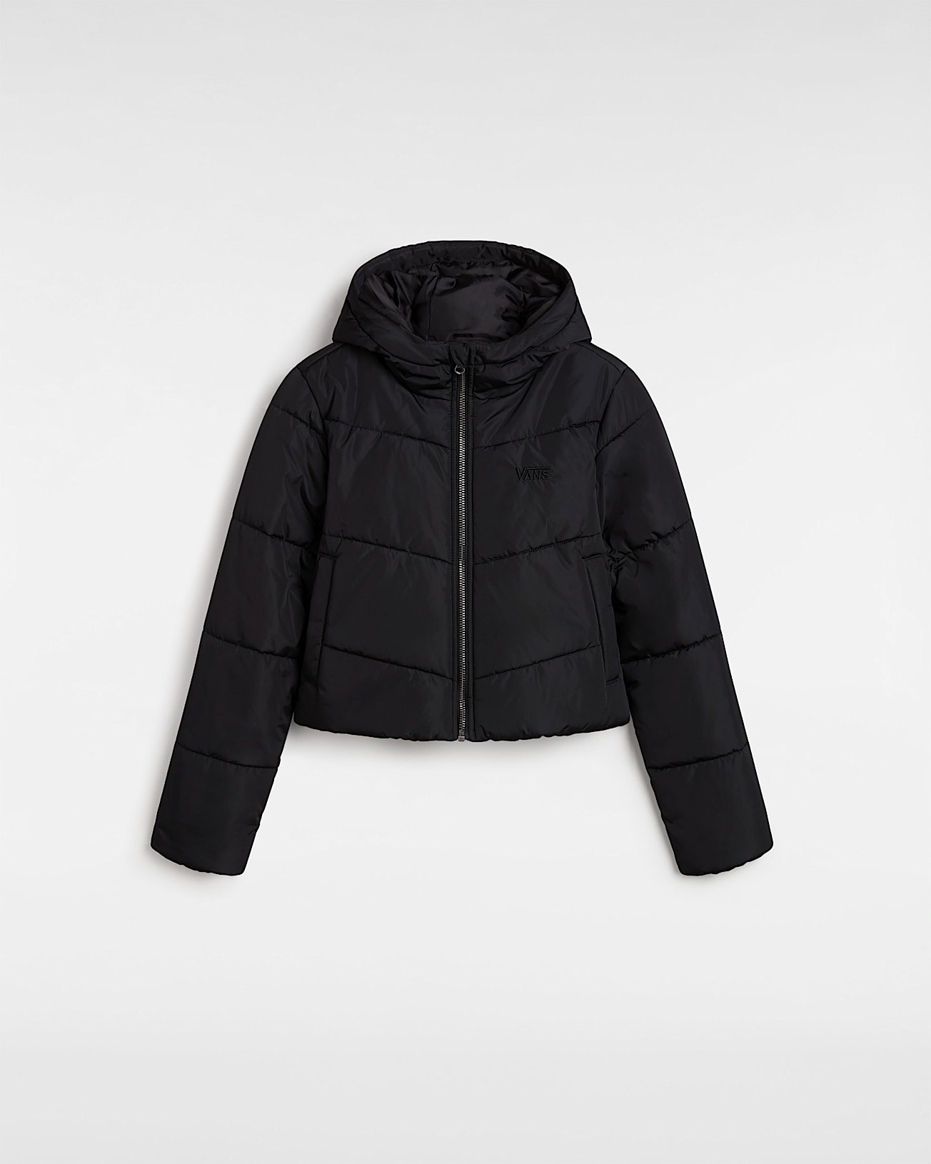 Kids MTE Foundry Crop Hooded Puffer Jacket (8-14 Years) - 1