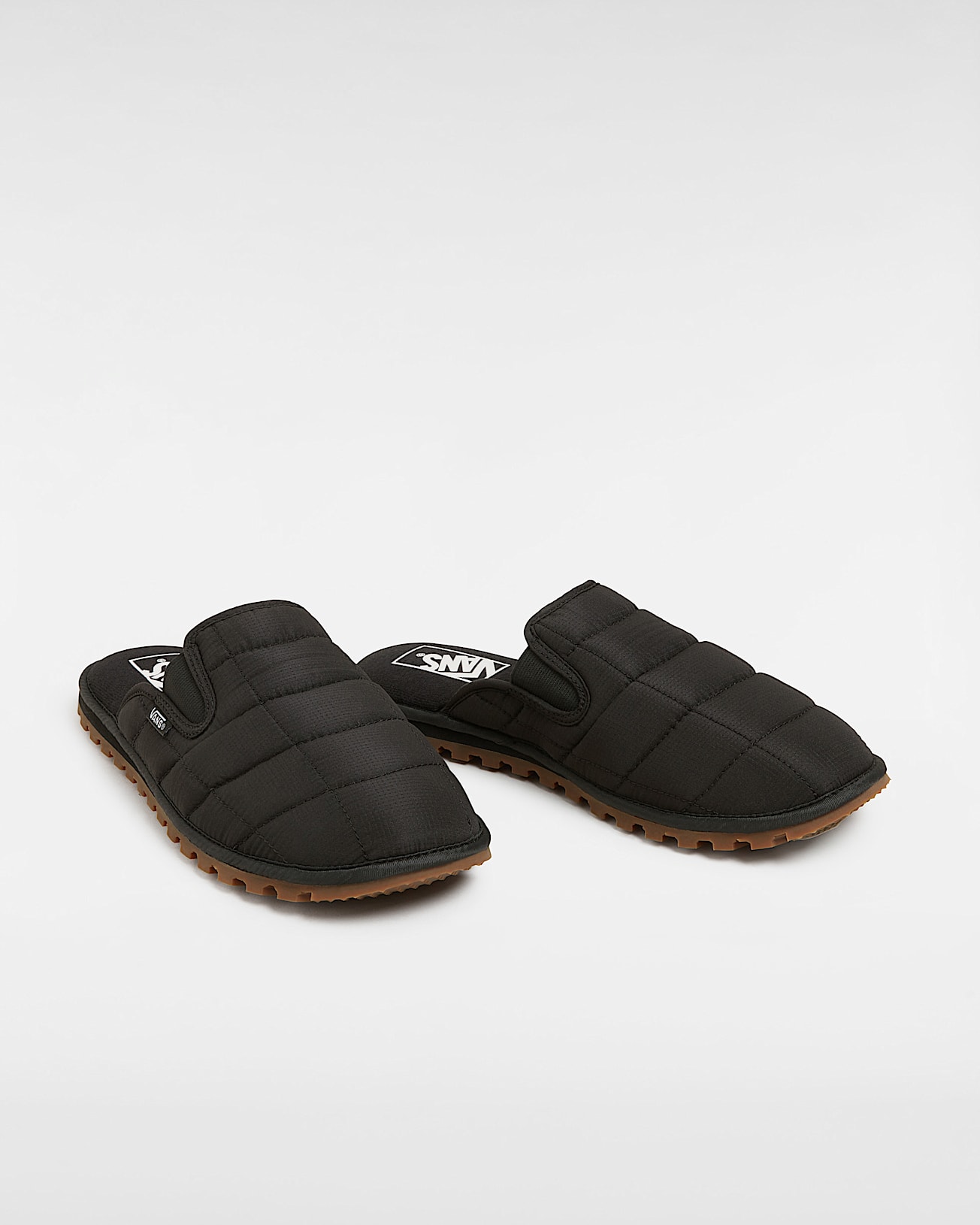 MTE Quilted Mountain Mule Shoes in Black| Vans UK