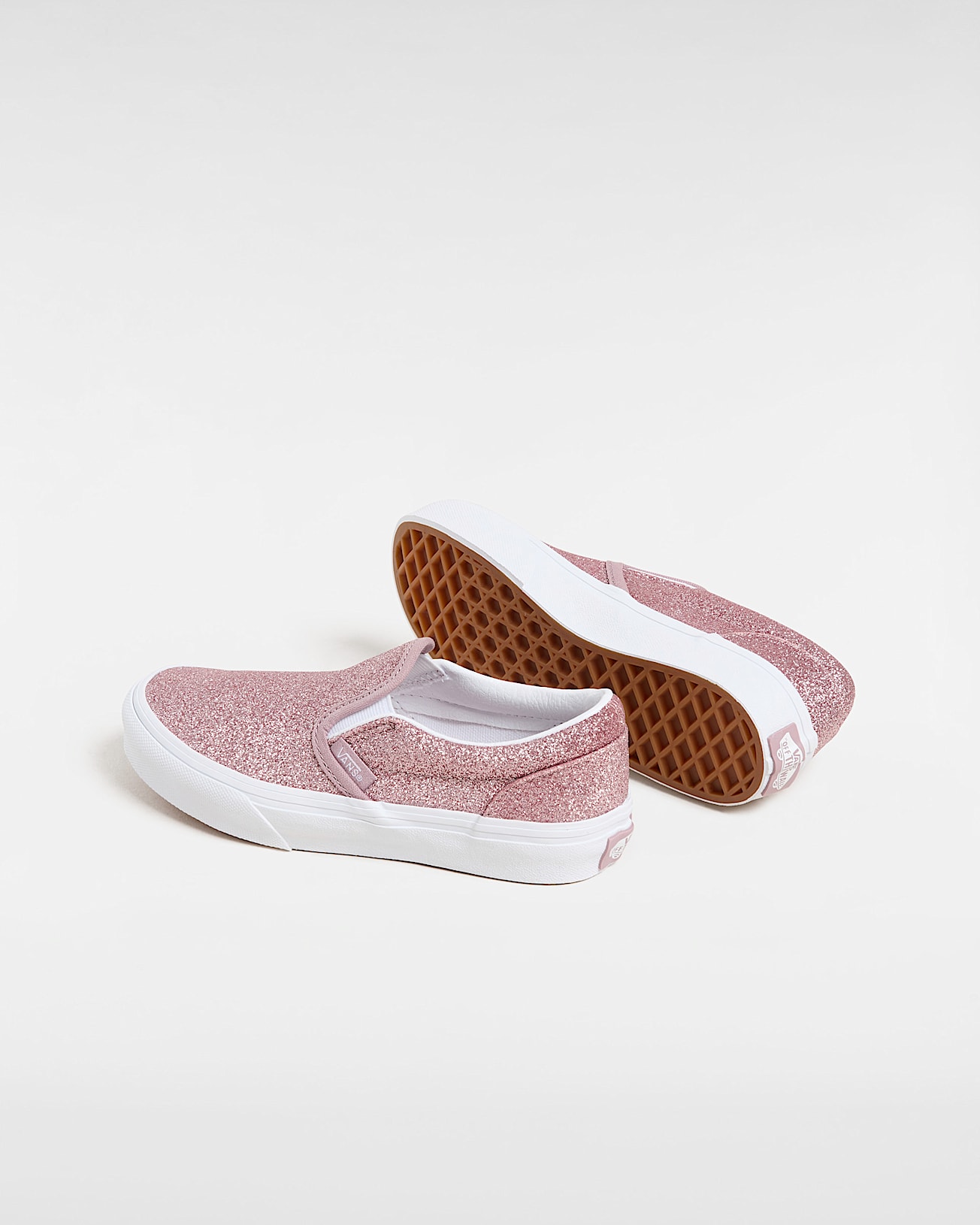 Kids Slip-On Glitter Shoes (4-8 Years) - 3