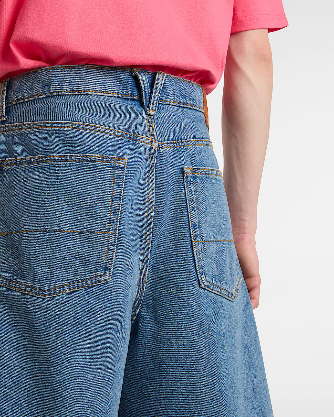 Check-5 Baggy Denim Shorts - 7