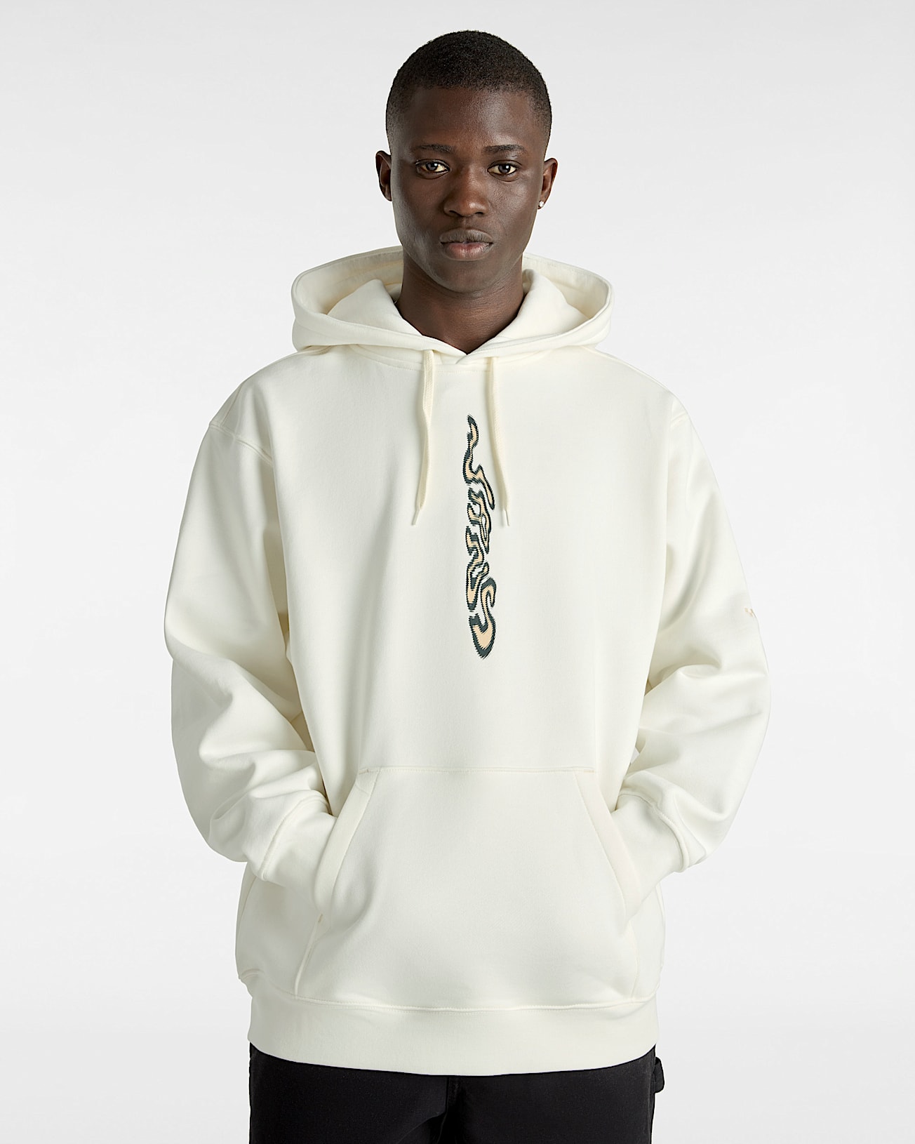 theredthread S blur symbol hoodie ホワイト Skate Blurb Pullover Hoodie in White| Vans CZ