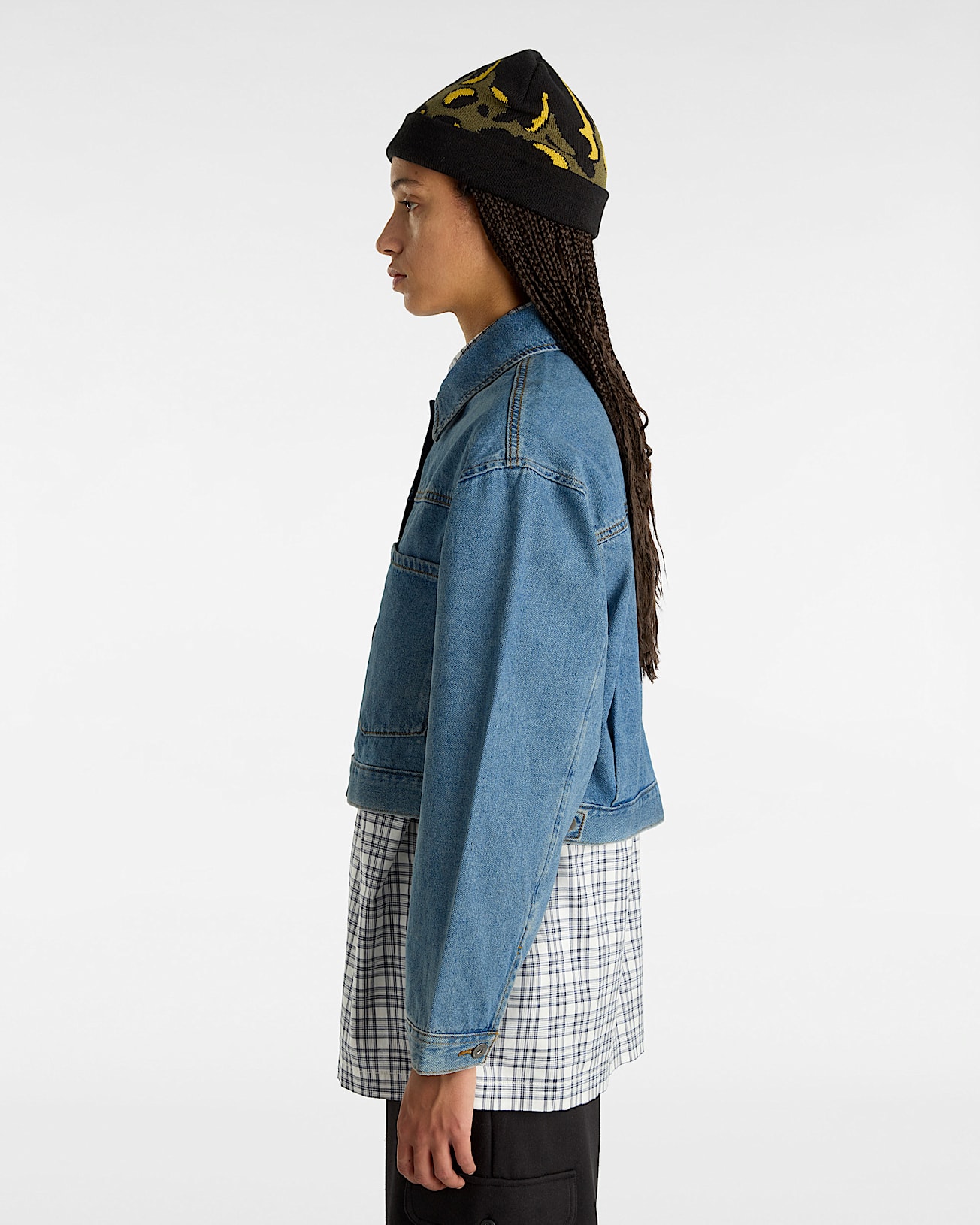 Raynes Denim Crop Jacket - 5