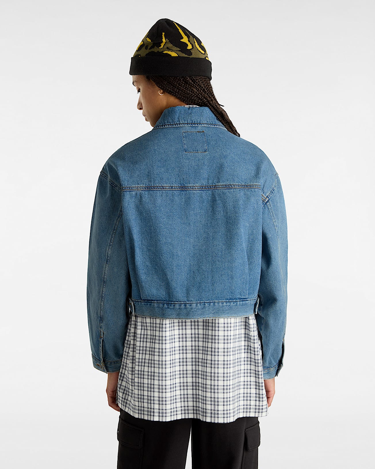 Raynes Denim Crop Jacket - 4