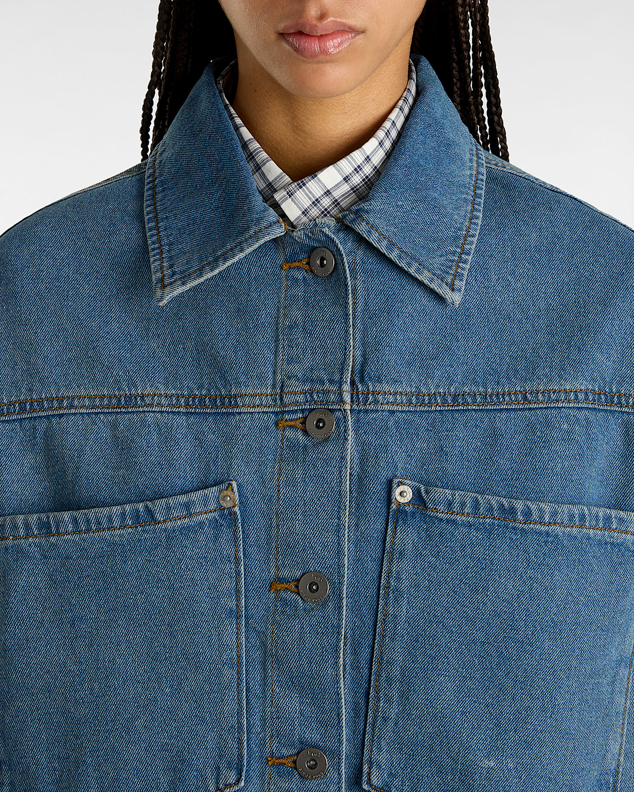 Raynes Denim Crop Jacket - 7
