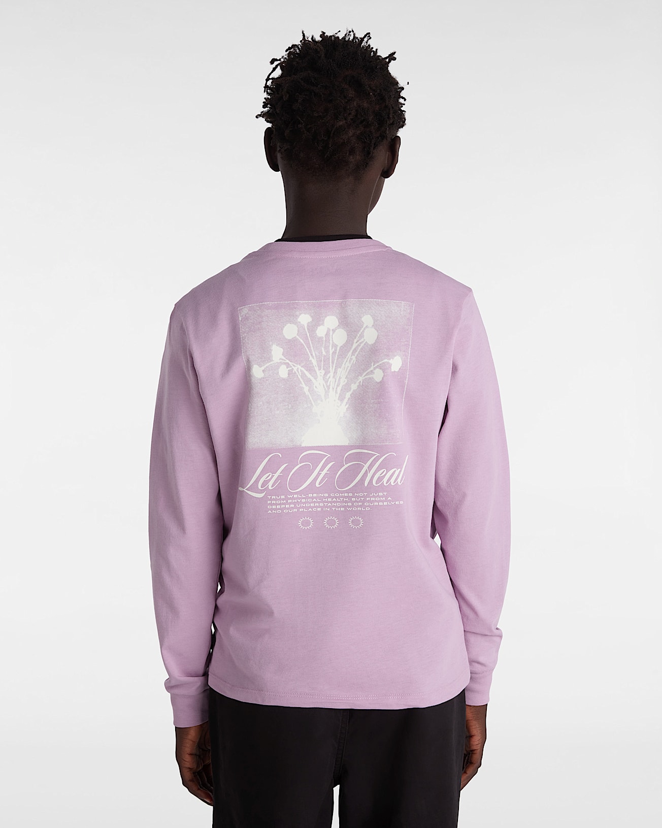 T-shirt de manga comprida Healing Bloom para criança (8-14 anos) - 4