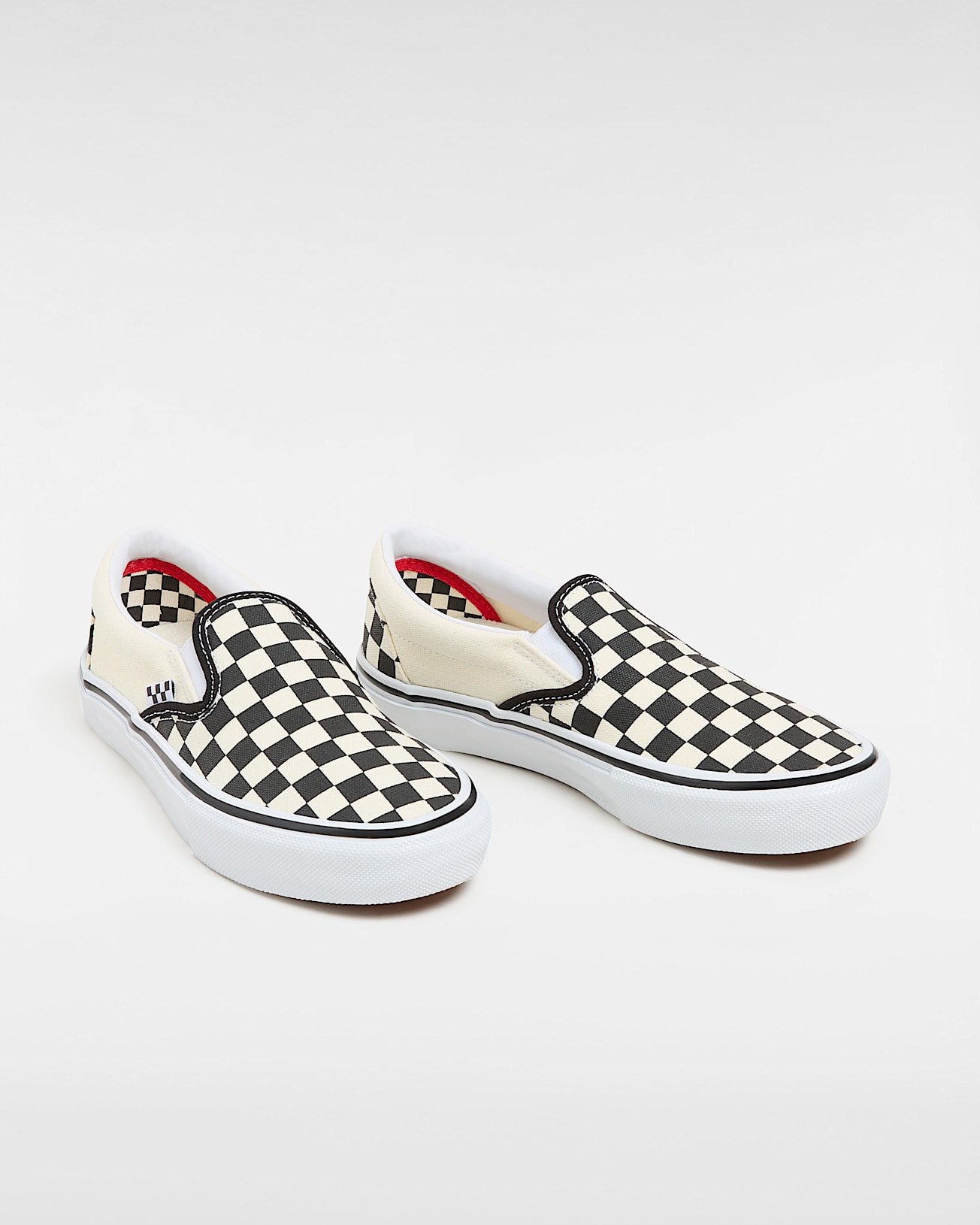 Checkerboard Slip-On Skateschuhe