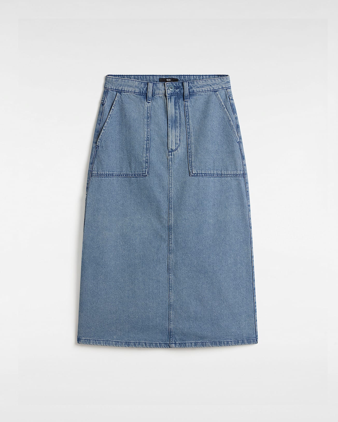 Union Denim Carpenter Skirt in Blue| Vans DK