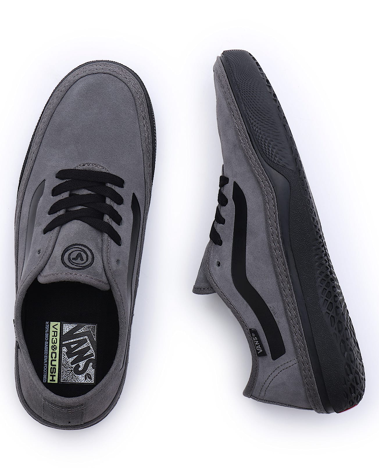 VANS VR3 CUSH 721356　スニーカー　ブラック　28㎝　NJ57 バンズ VANS AUTHENTIC ローカットスニーカー VR3 CUSH メンズ