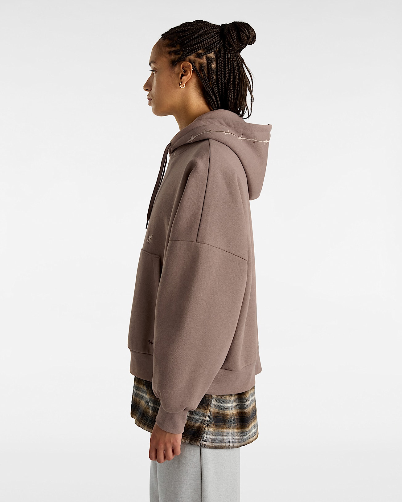 Felpa con cappuccio Skate Wire Loose - 5