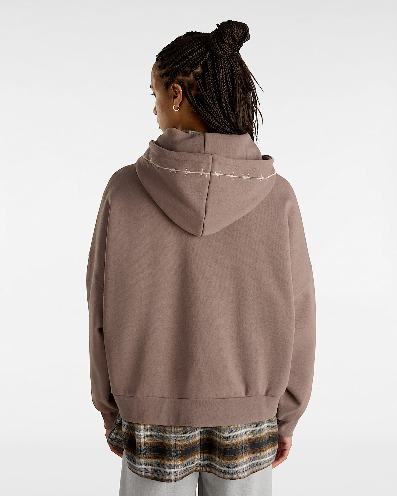 Felpa con cappuccio Skate Wire Loose - 4