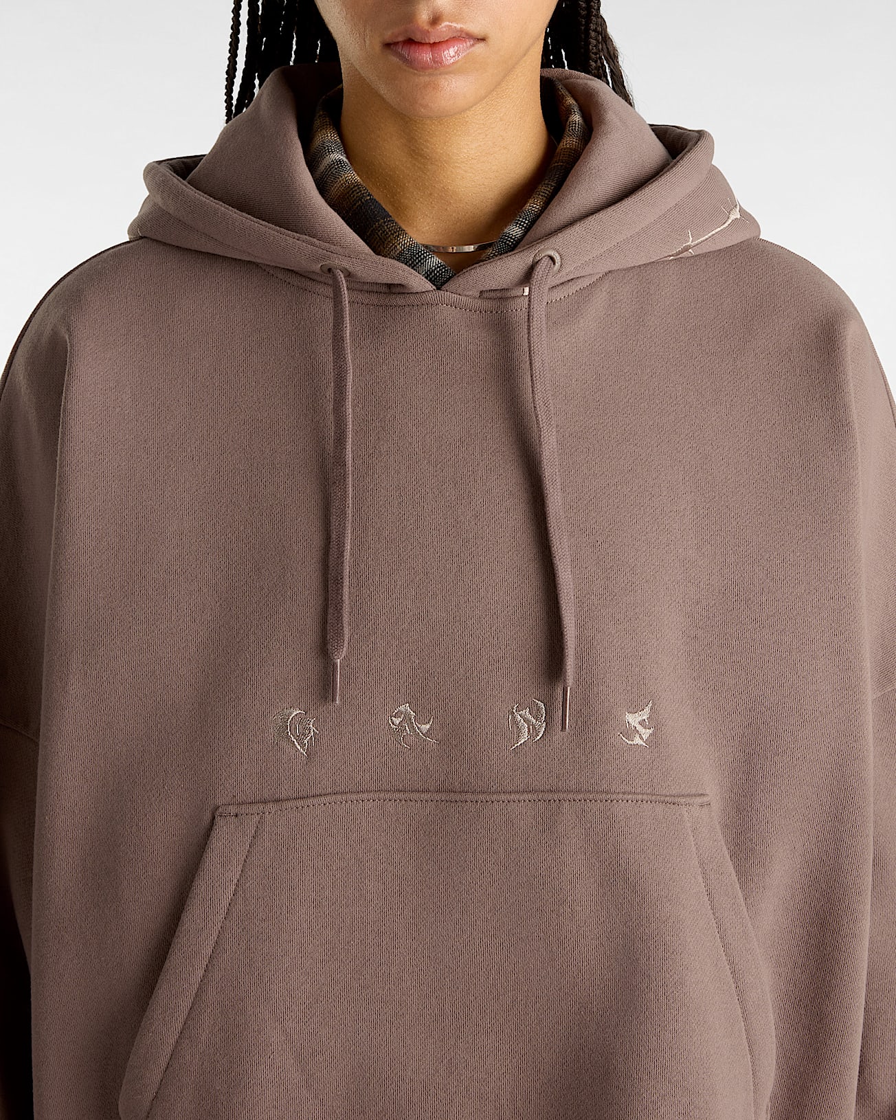 Felpa con cappuccio Skate Wire Loose - 7