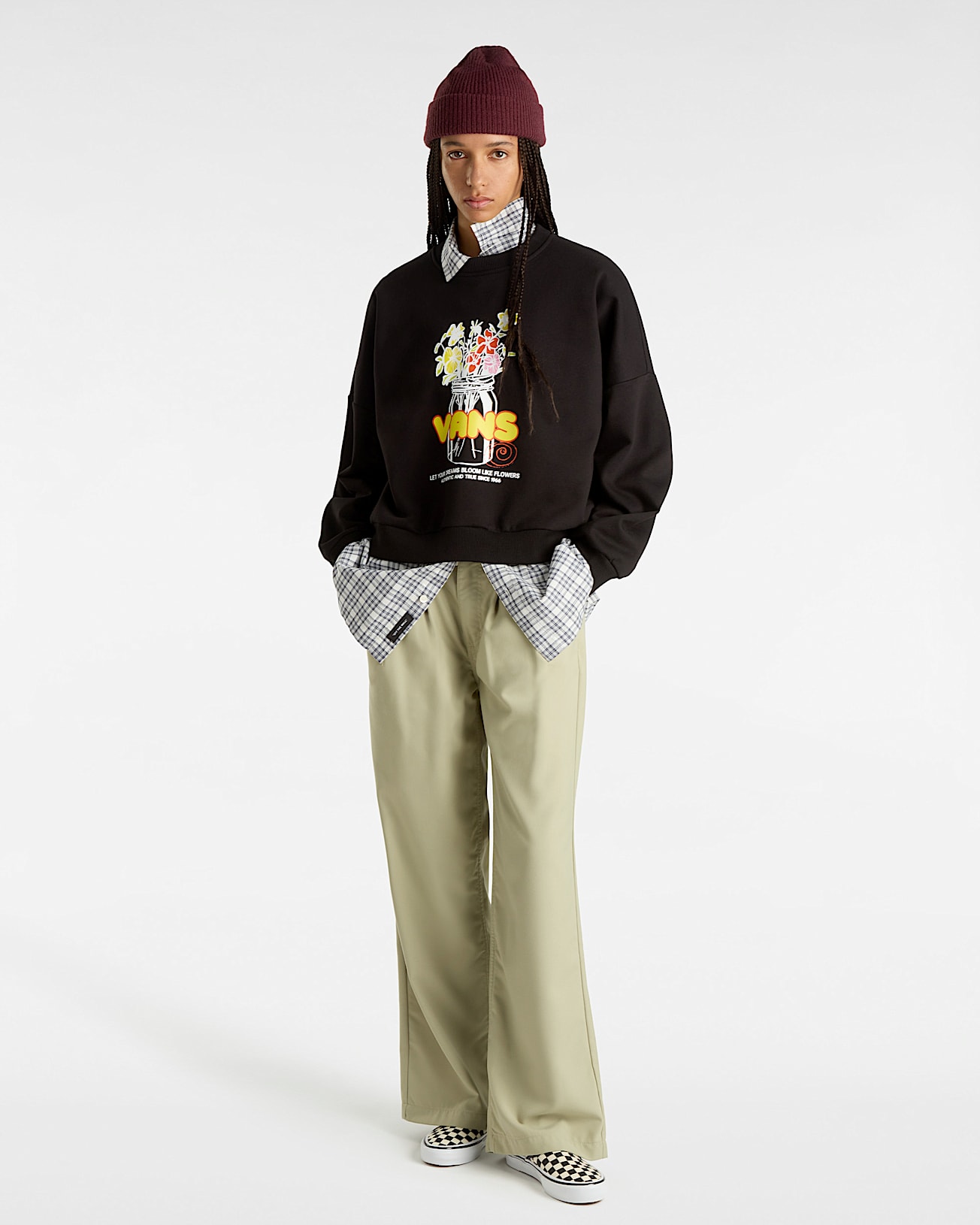 Camisola Boquet Loose Crew - 6