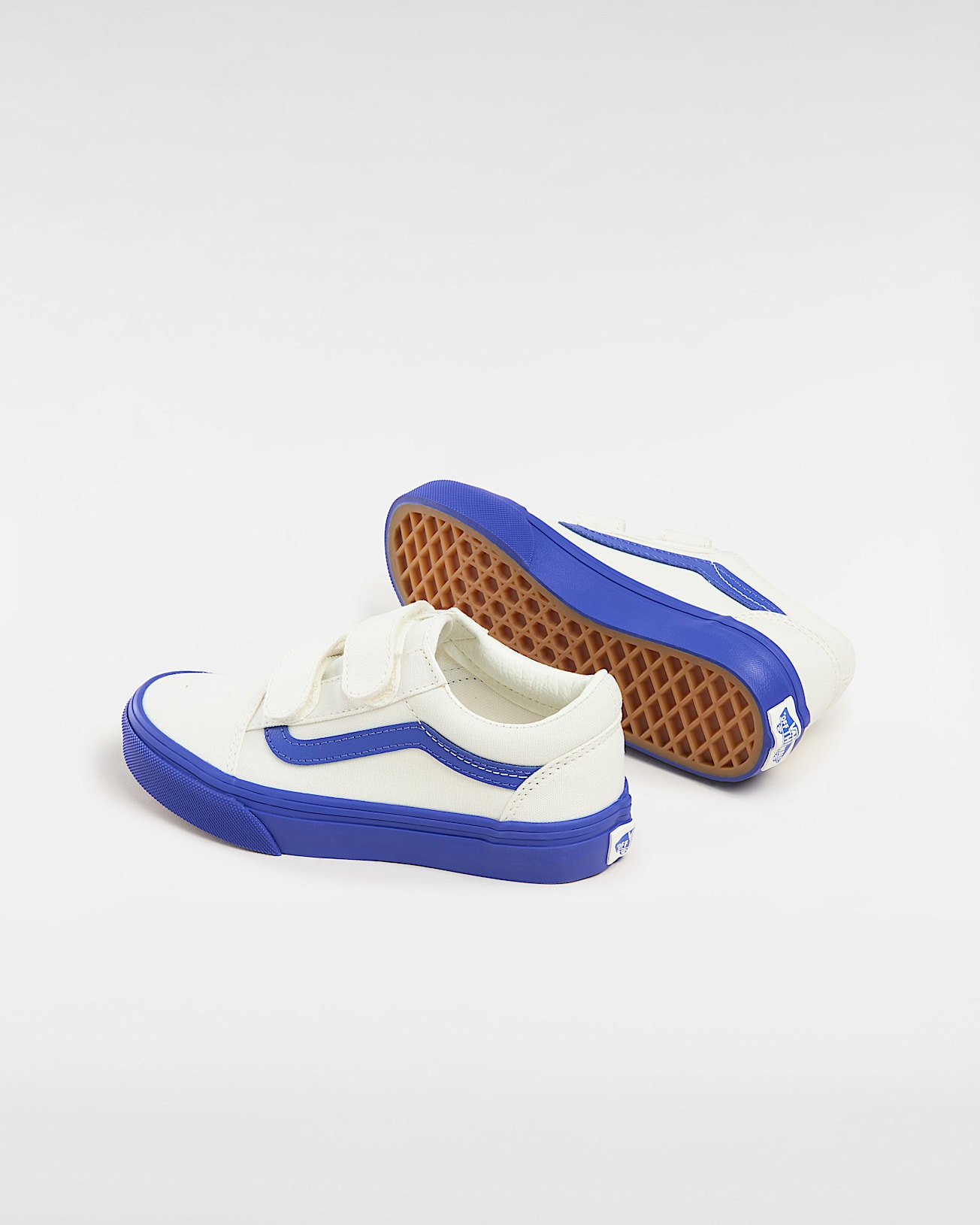 Kleine Kinder Old Skool Schuhe mit Klettverschluss (4–8 Jahre) - 3