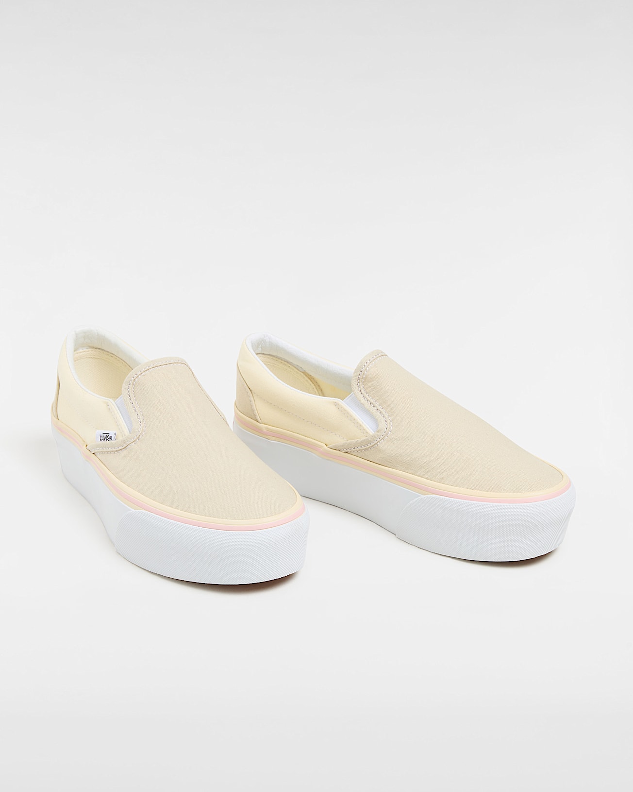 Classic Slip-On Checkerboard Stackform Shoes - 2