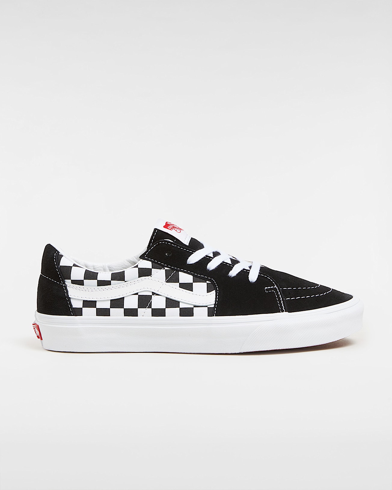 Canvas/Suede SK8-Low Shoes - 1