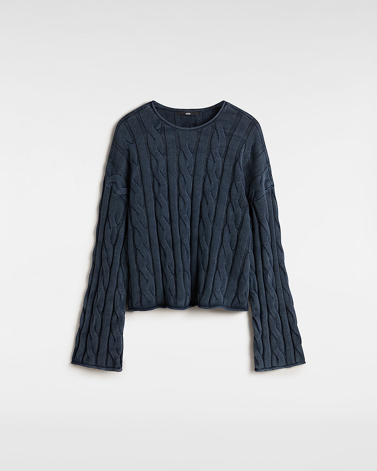 Maglione corto a trecce Mila