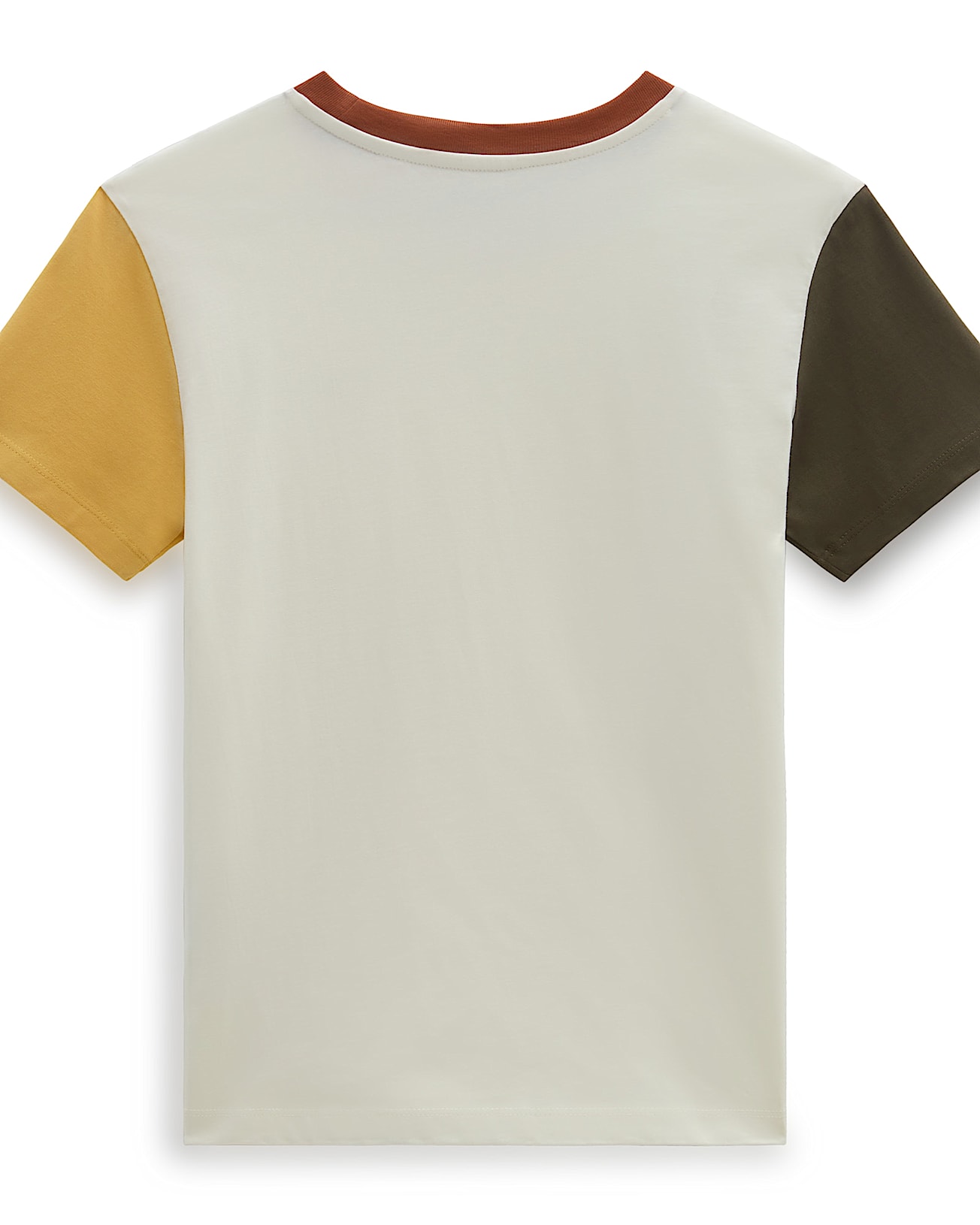 【おすすめアイテム】Vans Colour Block Logo T-Shirt Logo Vintage Colorblock T-Shirt in White| Vans UK