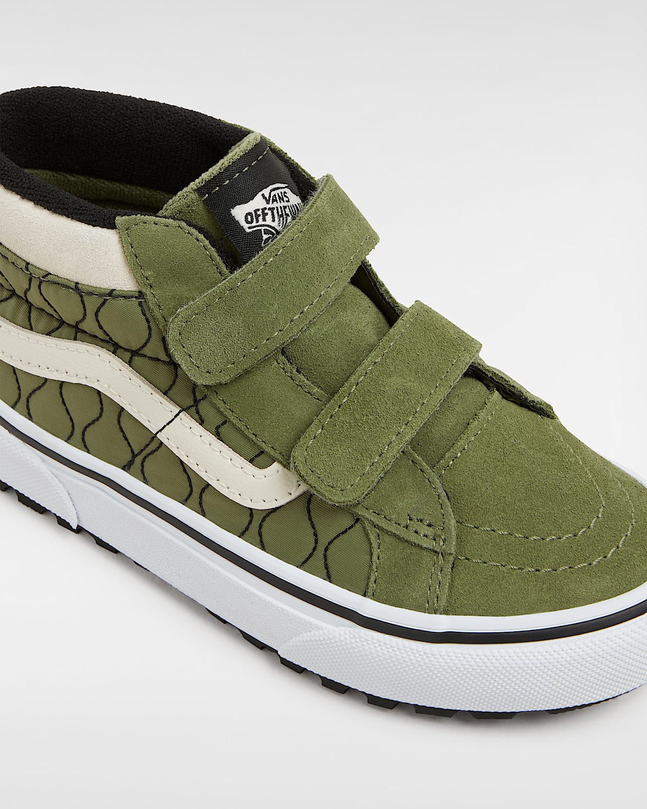 Kids MTE Sk8-Mid Reissue Hook and Loop Shoes (4-8 years) in