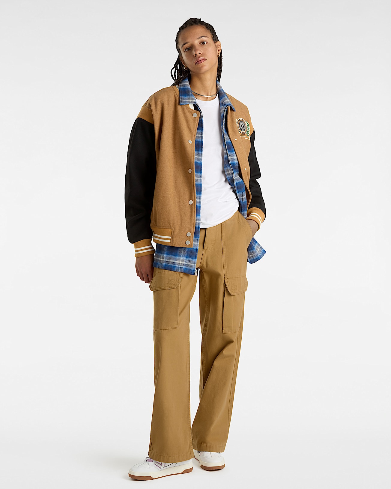 Pantalones cargo de pernera ancha Arroyo
