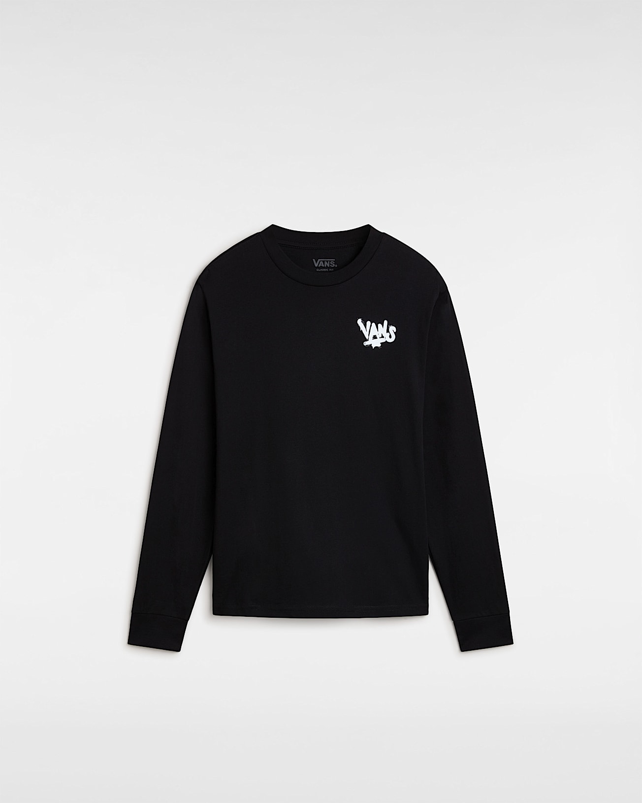 Kids Blaster Long Sleeve T-Shirt in Black| Vans UK