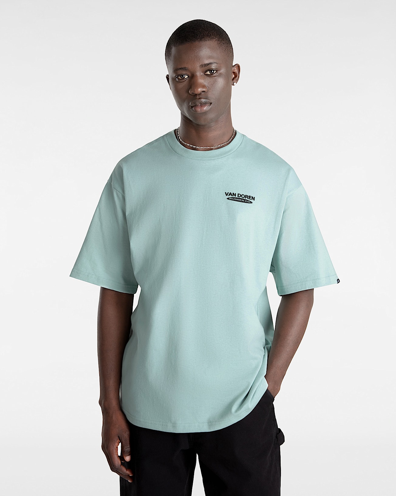 Fun GFX Loose T-Shirt in Blue| Vans UK