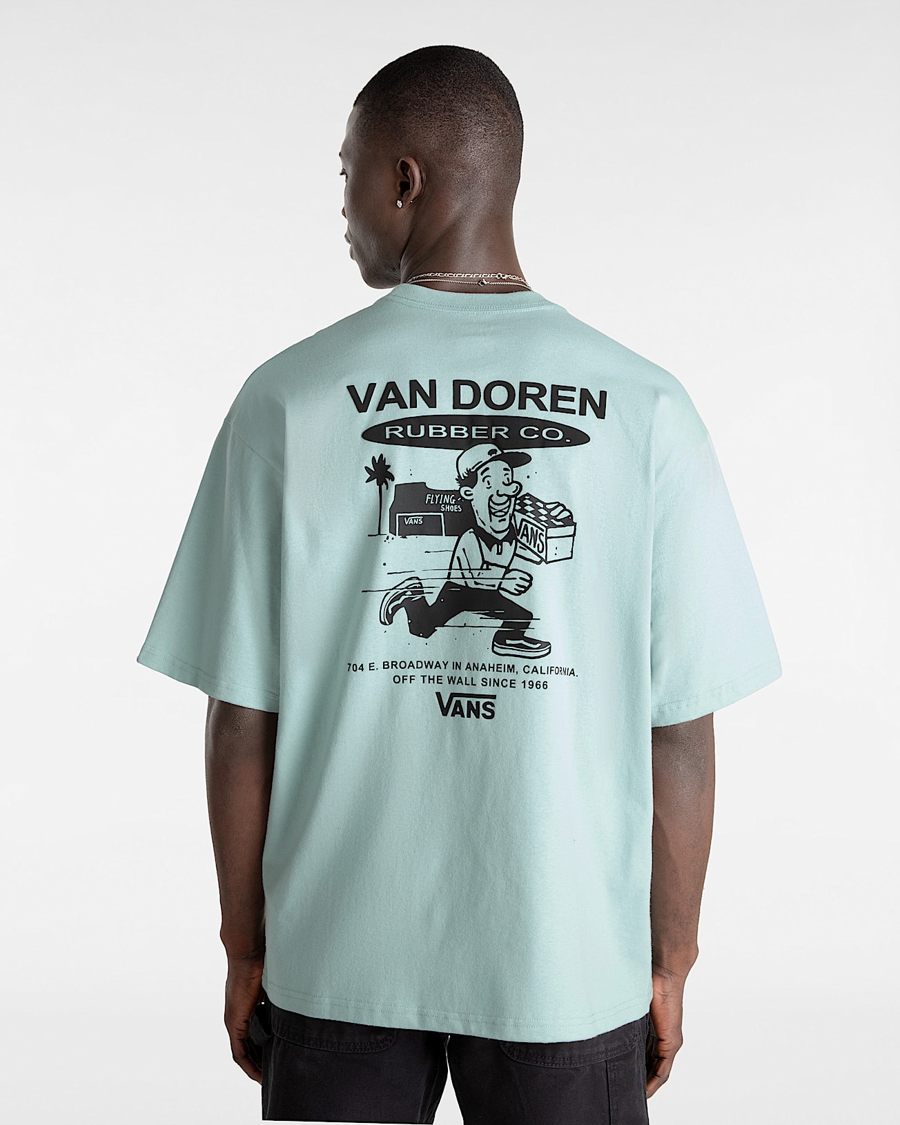 【NONCODE】(Unisex) Vanta Racing Overfit T-Shirt Vamtac Oversized T Shirt Classic Vintage 90s Contrast Color