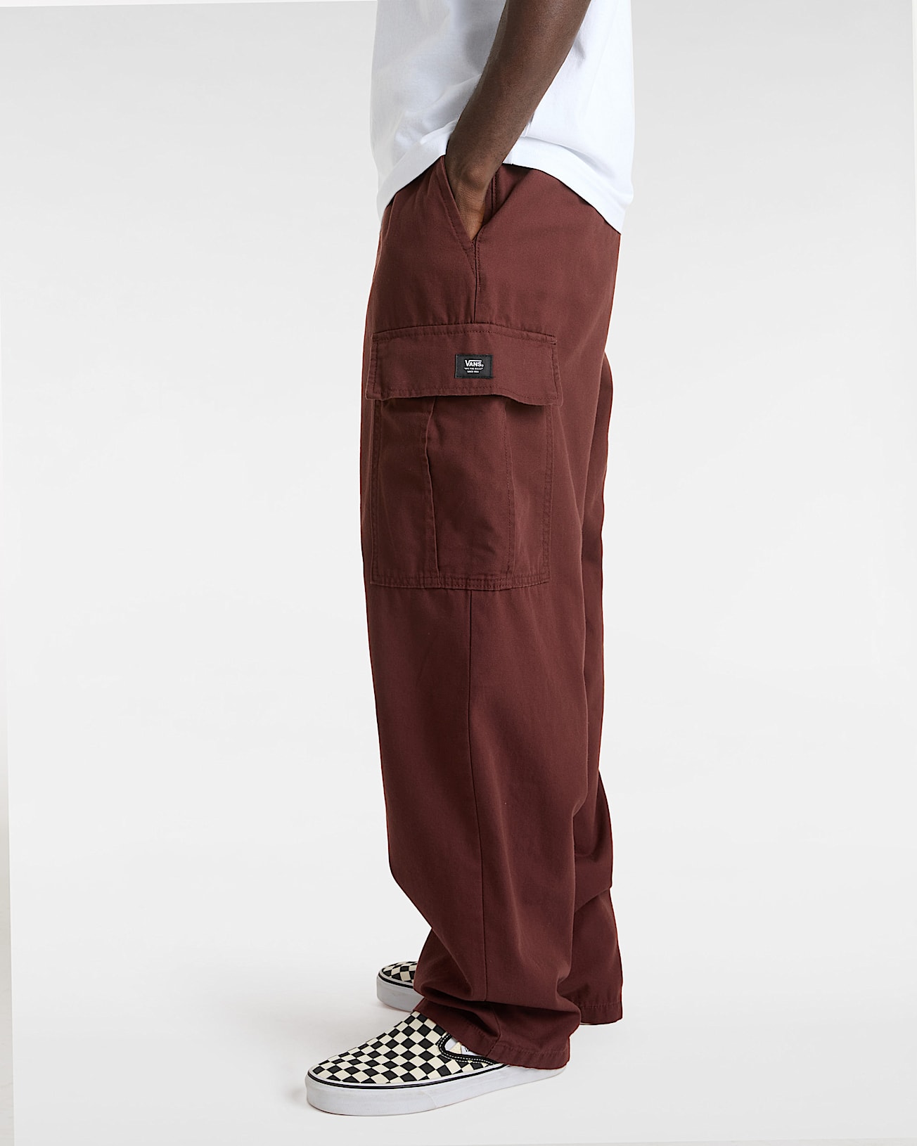 Range Cargo Baggy Tapered Elastic Trousers