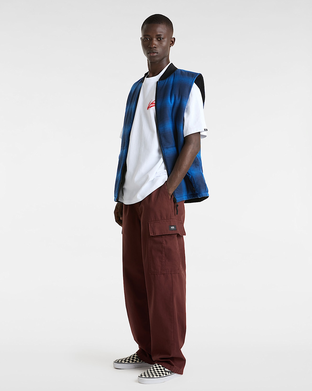 Range Cargo Baggy Tapered Elastic Trousers
