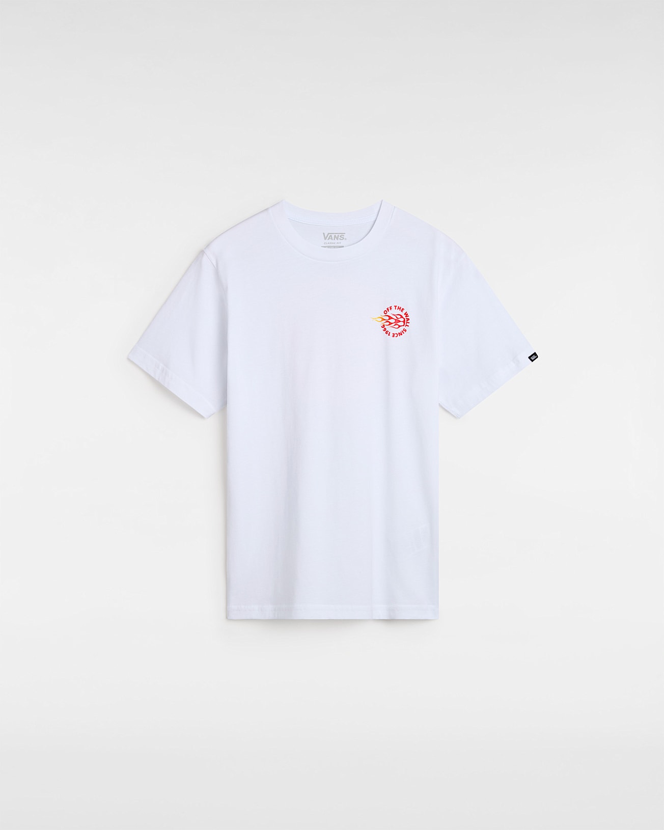 Kids Commet 66 T-Shirt (8-14 years) in White| Vans CZ