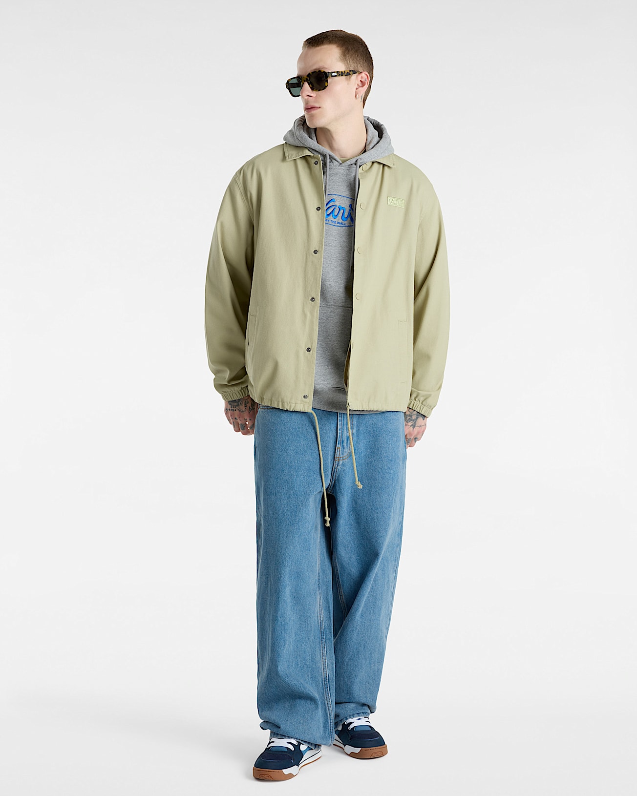 Global Line Loose Pullover Hoodie - 6