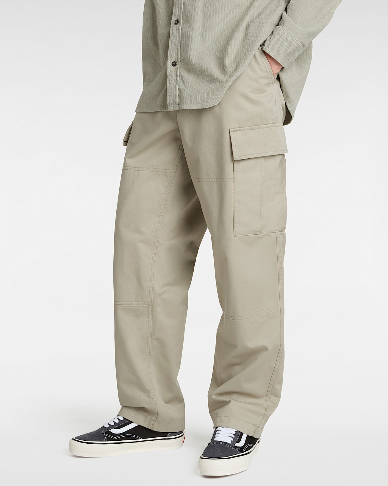 Service Cargo Tapered Trousers in Grey| Vans SE