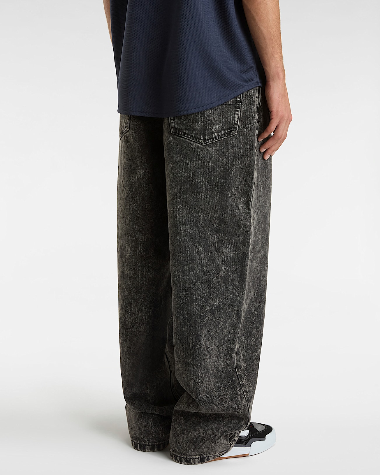 Check-5 Baggy Denim Trousers - 4