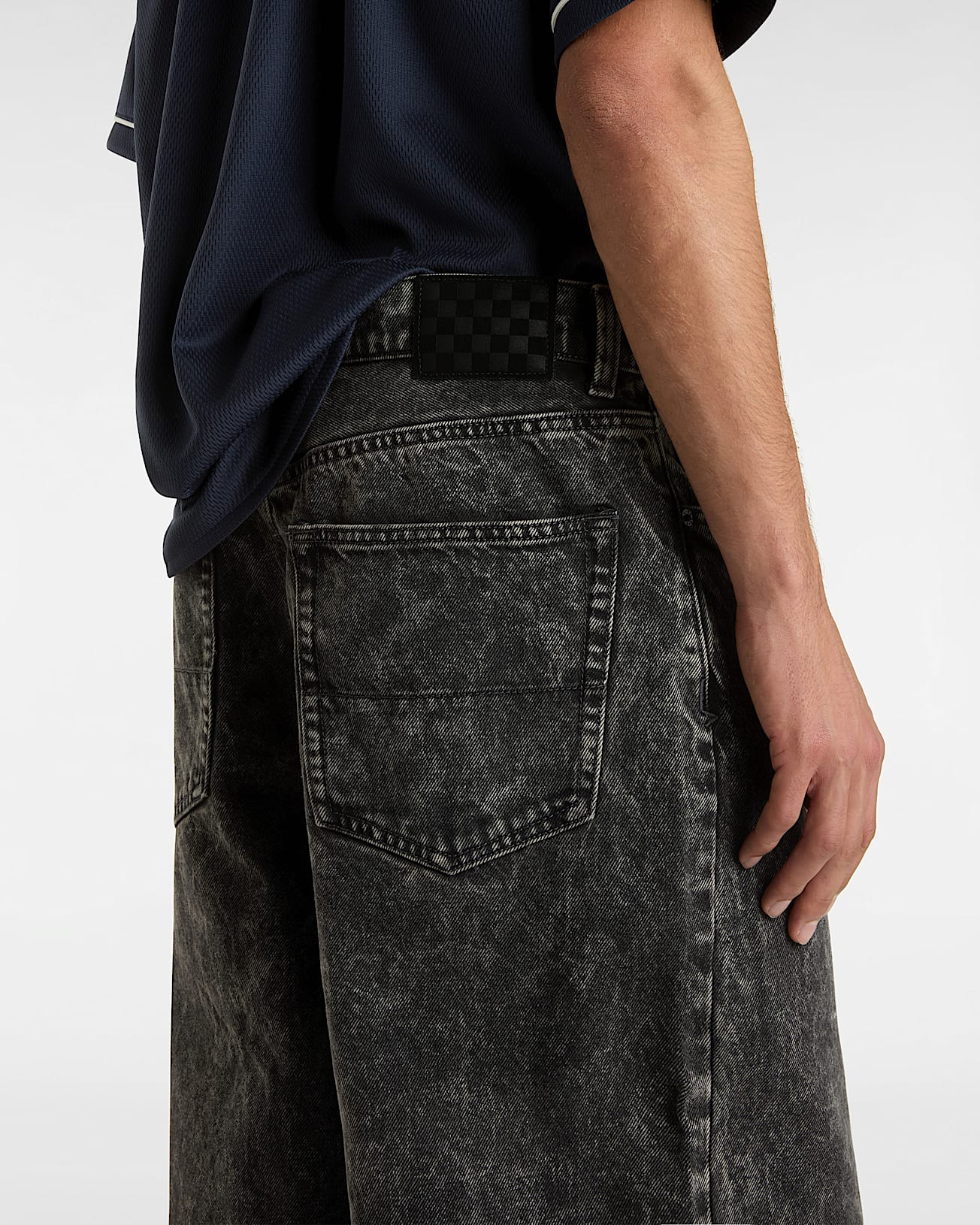 Check-5 Baggy Denim Trousers - 8