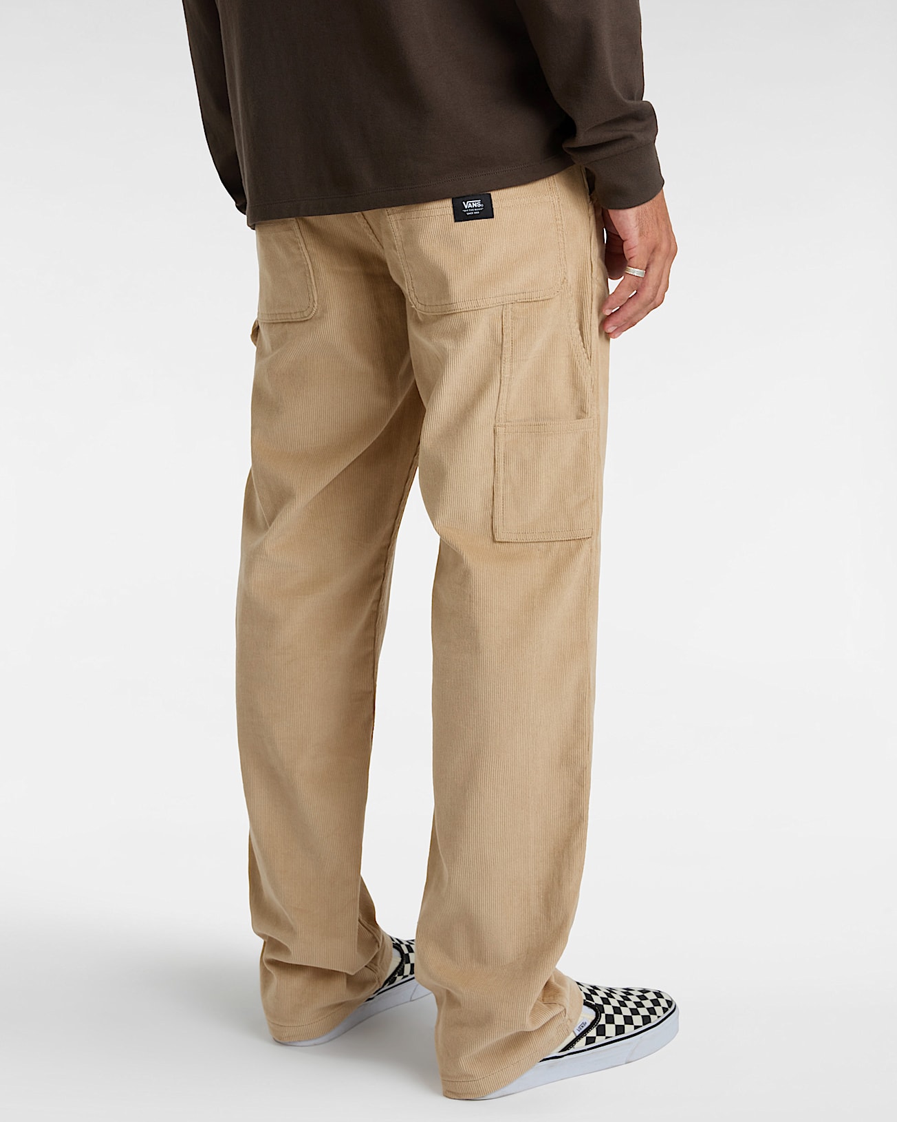 Drill Chore Carpenter Relaxed Cord Pants in Beige| Vans UK