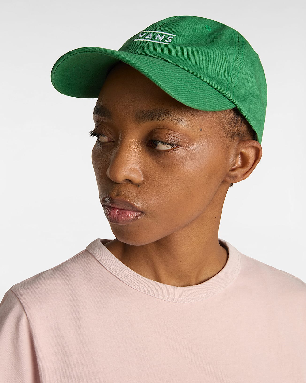 Half Box Curved Bill Jockey Hat - 4