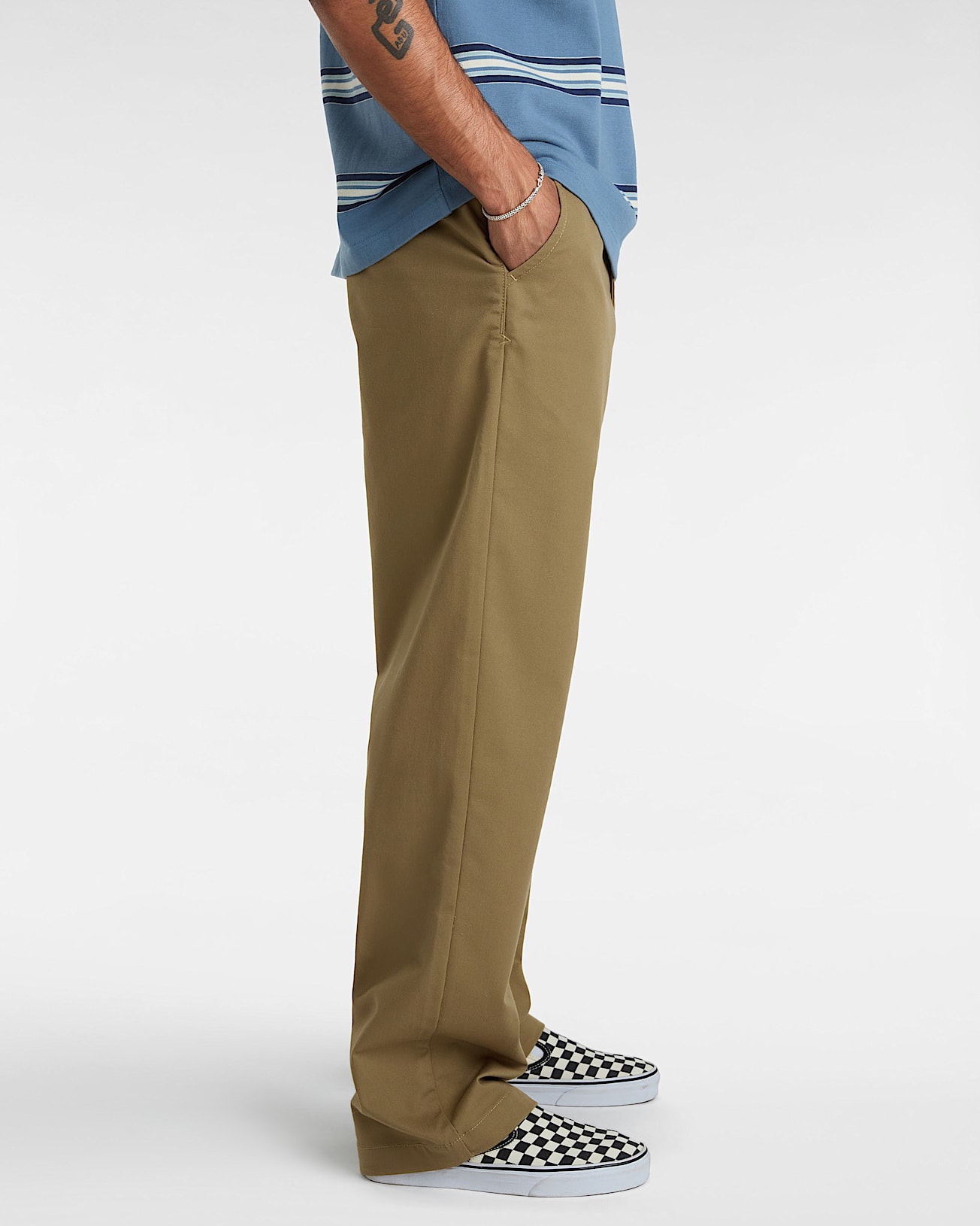 Authentic Chino Loose Trousers - 5