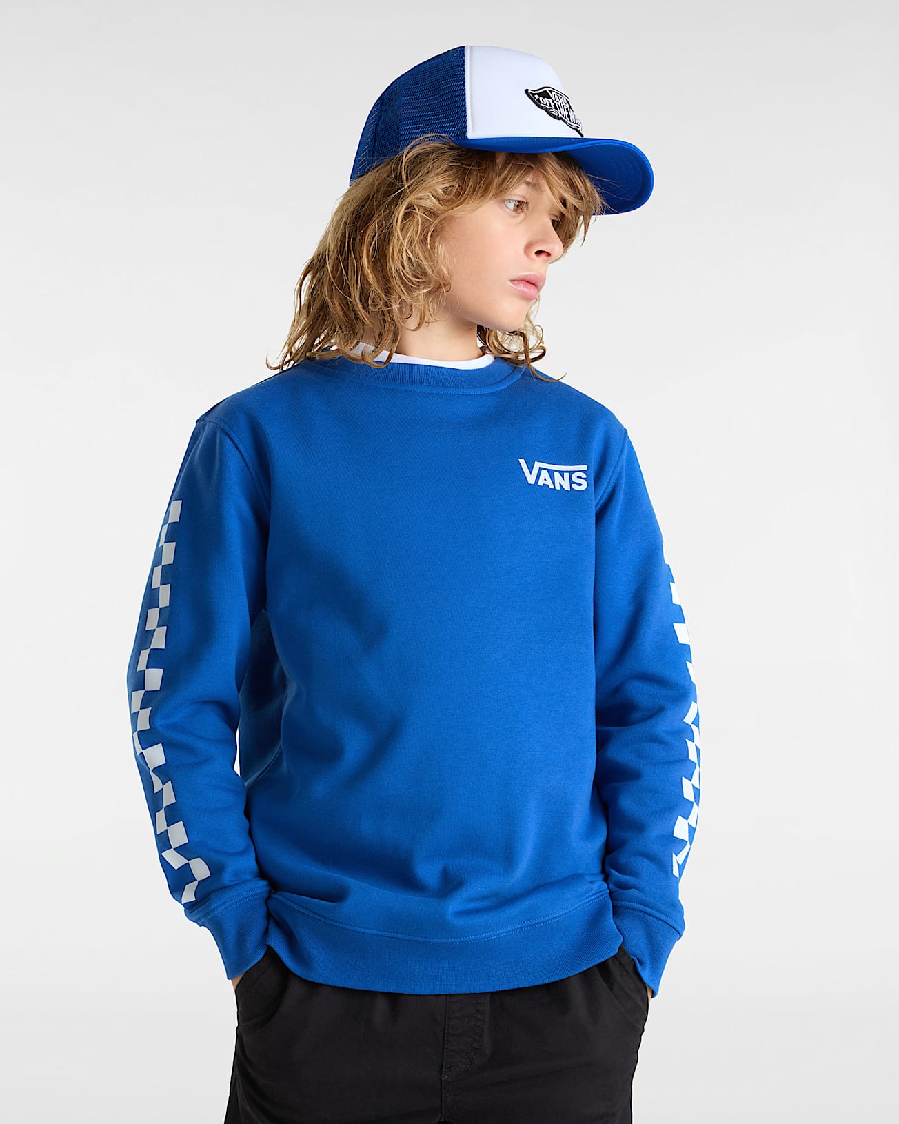Bluza dla dzieci Exposition Check II Crew (8-14 lat) - 3